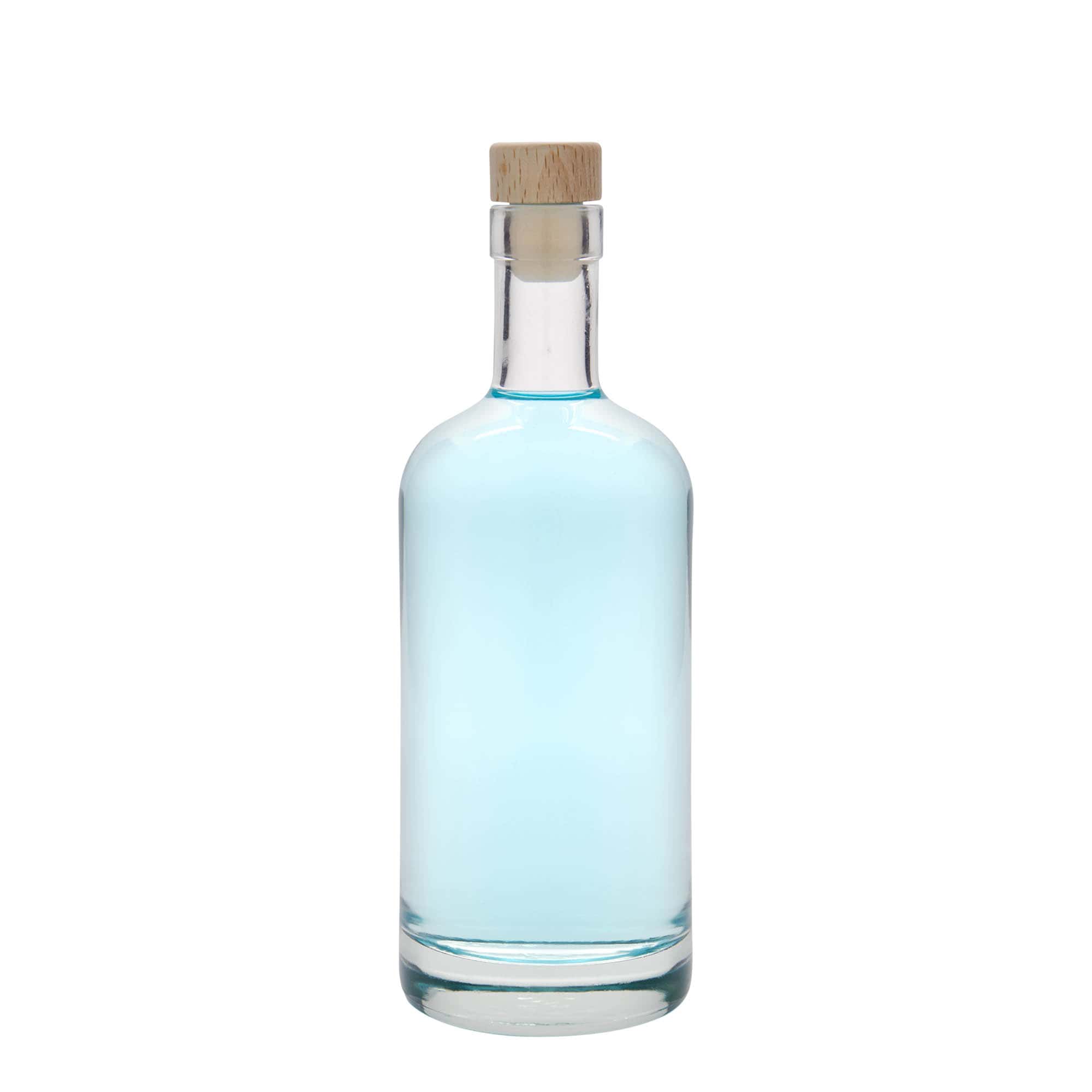 500 ml glazen fles 'Linea Uno', hals: kurk