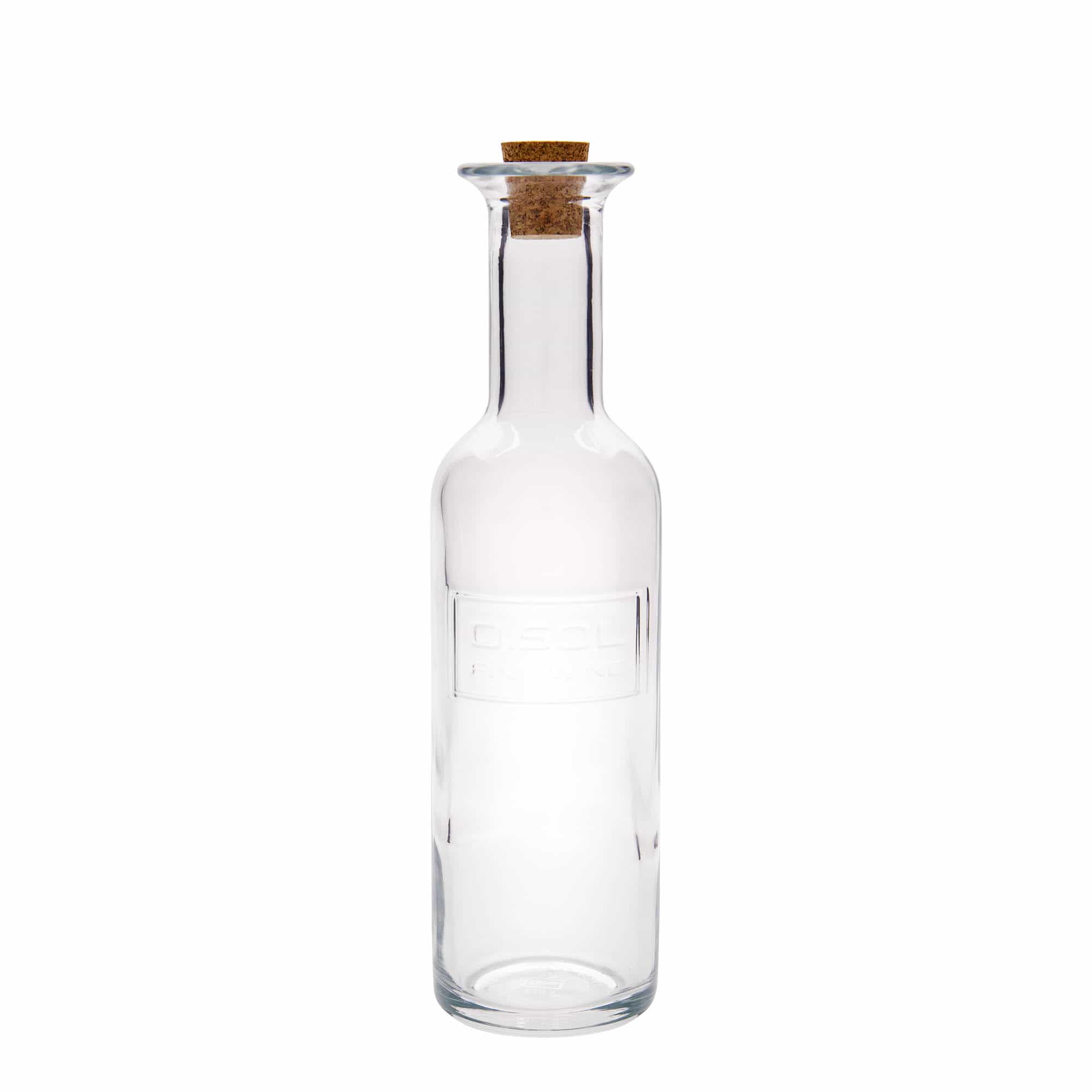 500 ml glazen fles 'Optima Fine Wine', hals: kurk
