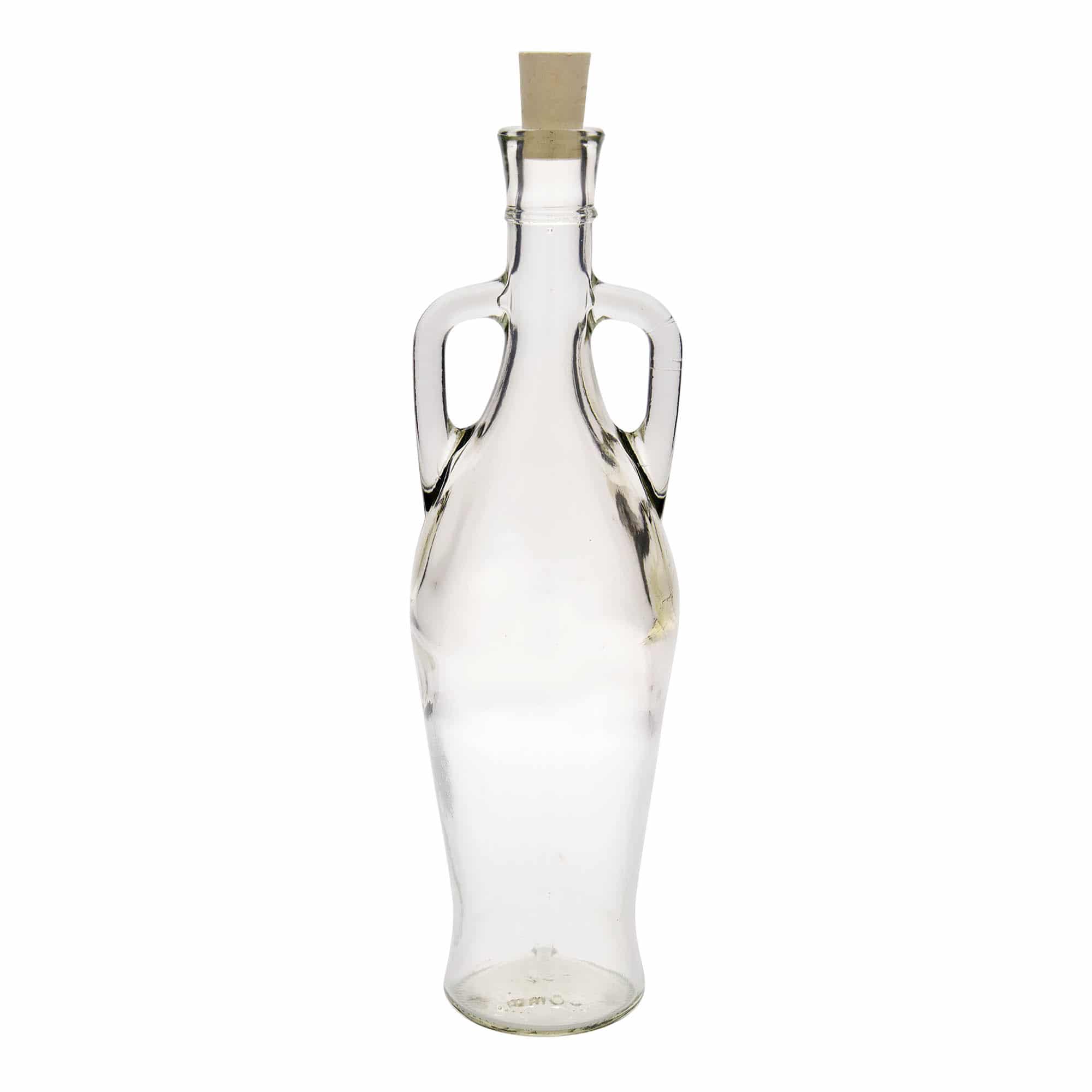 750 ml glazen fles 'Amfoor', opening: kurk