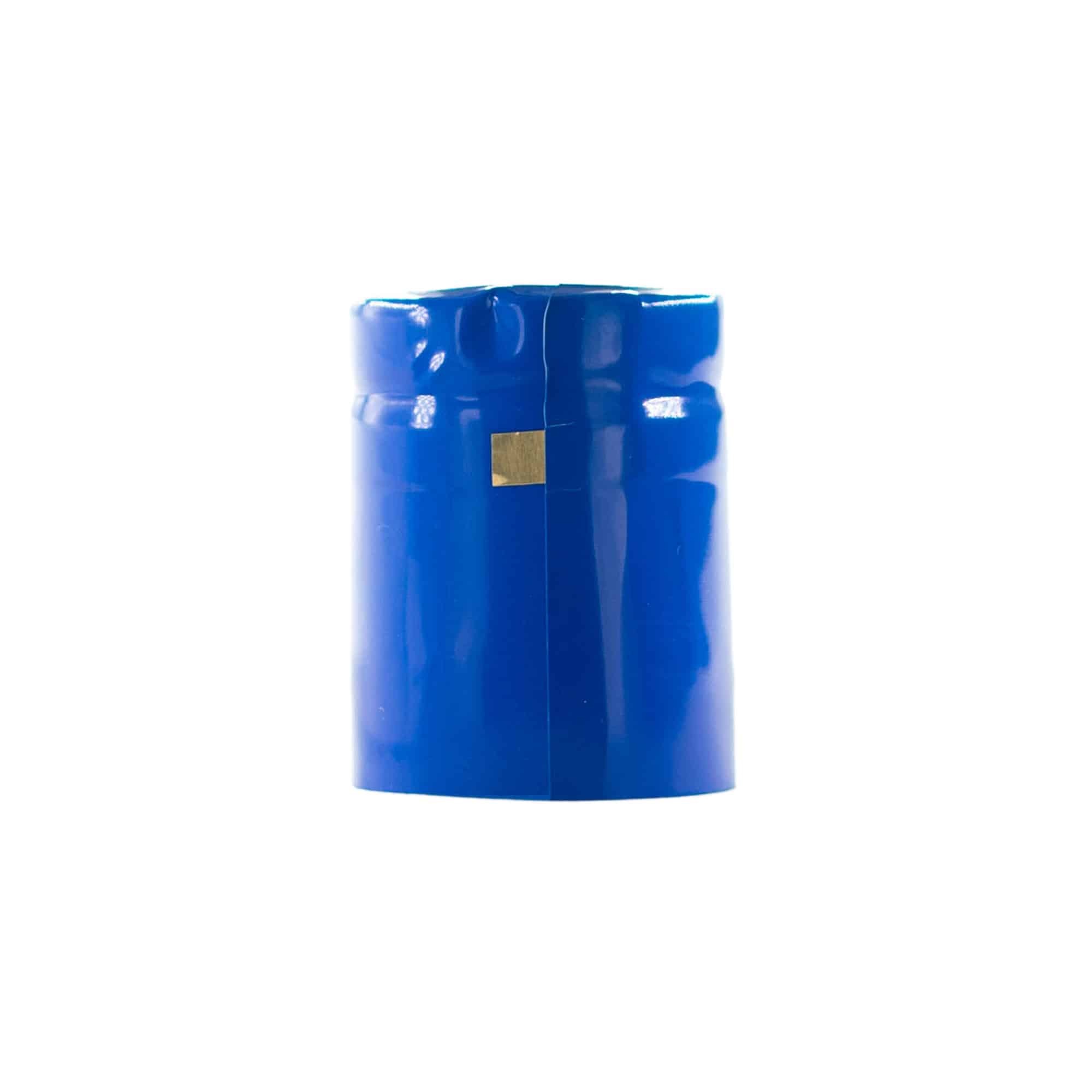 Krimpkous 32x41, PVC-kunststof, blauw Krimpkous 32x41, PVC-kunststof, blauw