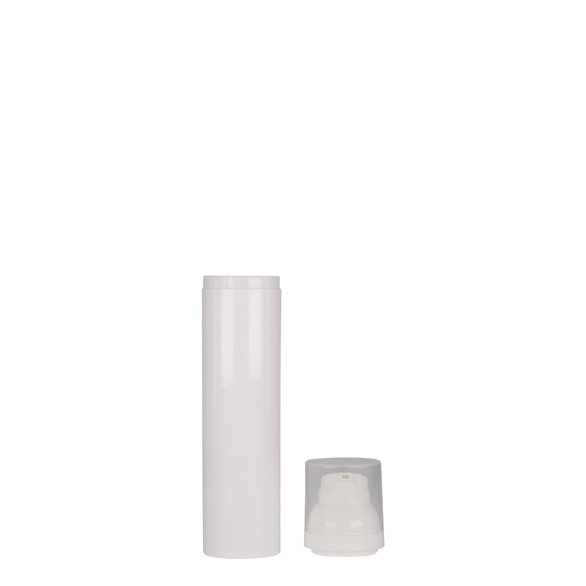 100 ml Airless Dispenser 'Mezzo', PP-kunststof, wit 100 ml Airless Dispenser 'Mezzo', PP-kunststof, wit
