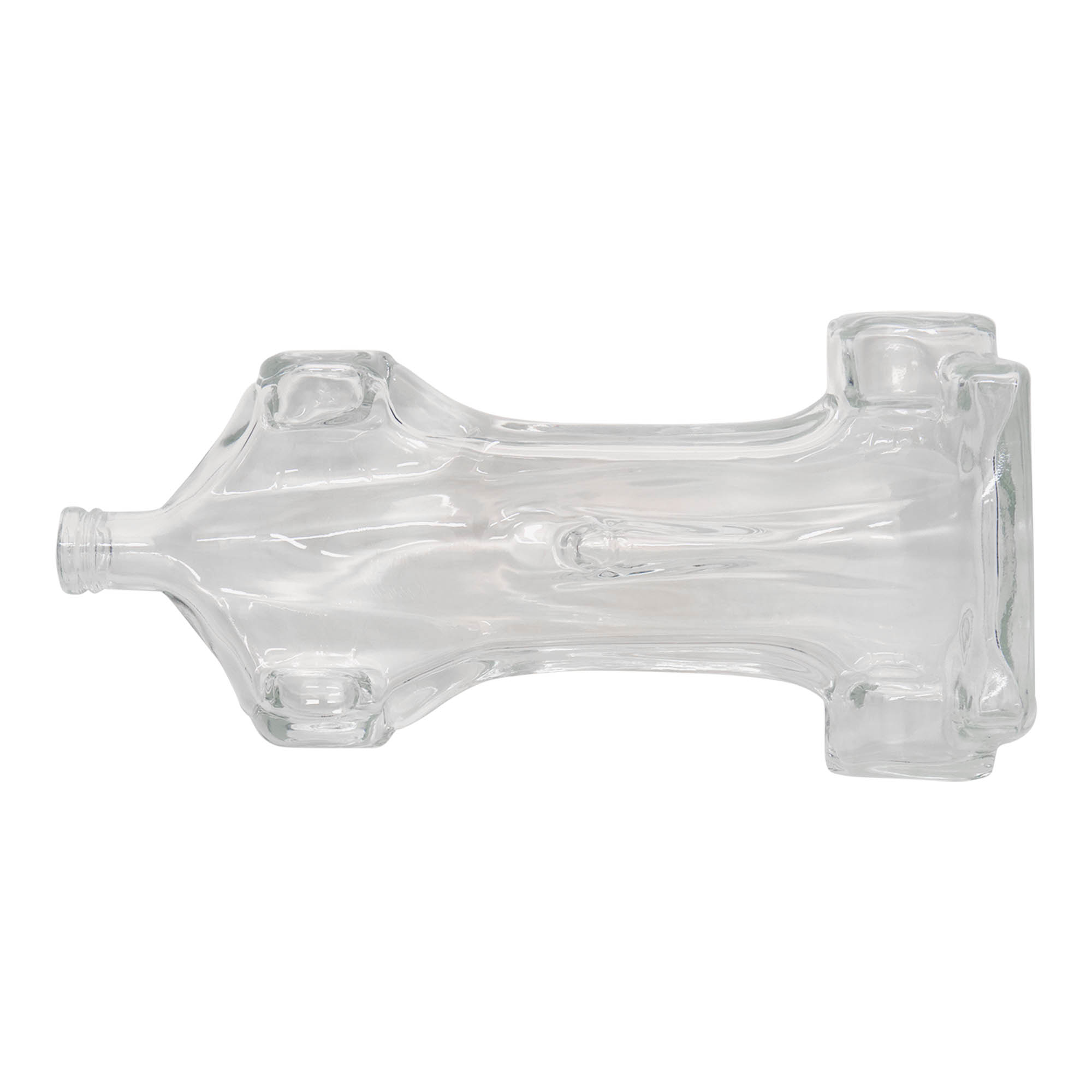 200 ml glazen fles 'Racewagen', opening: kurk