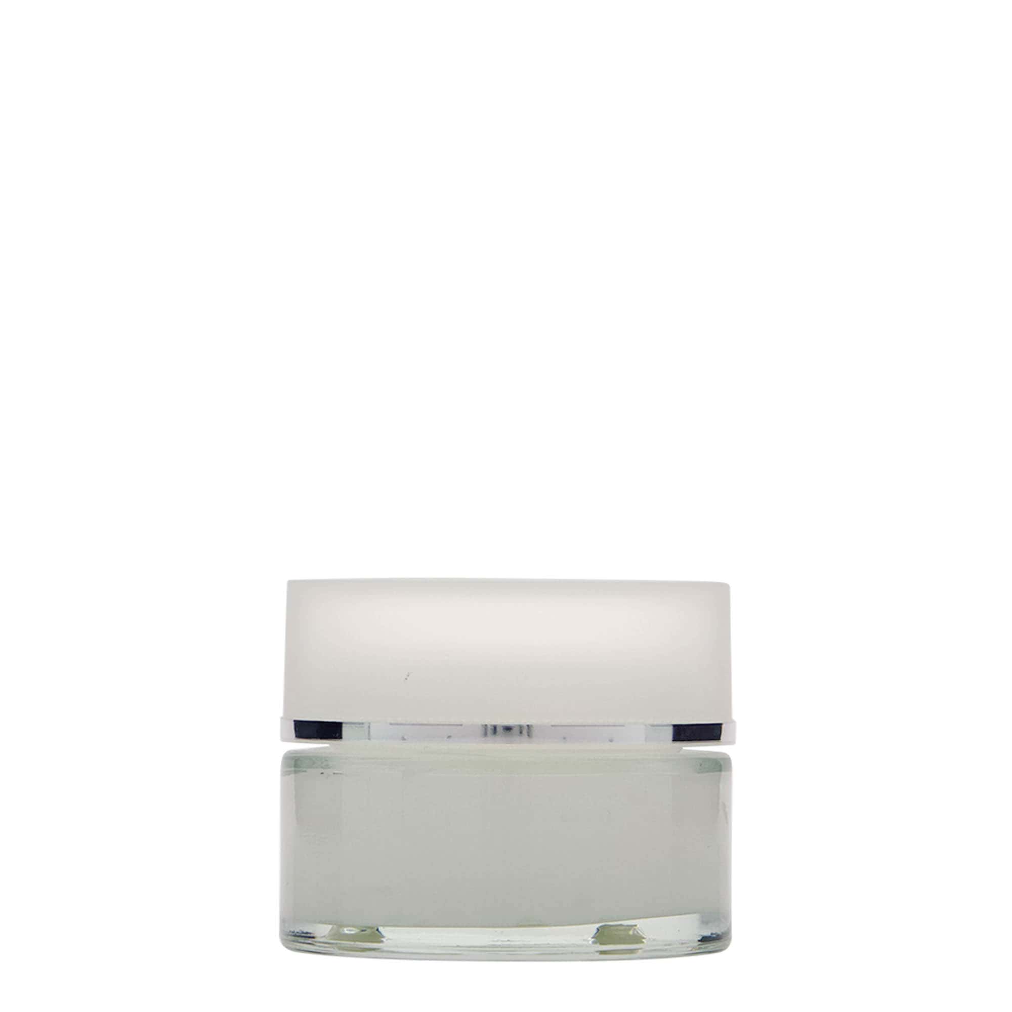 50 ml potje 'Clear Edition', glas, opening: schroefdop
