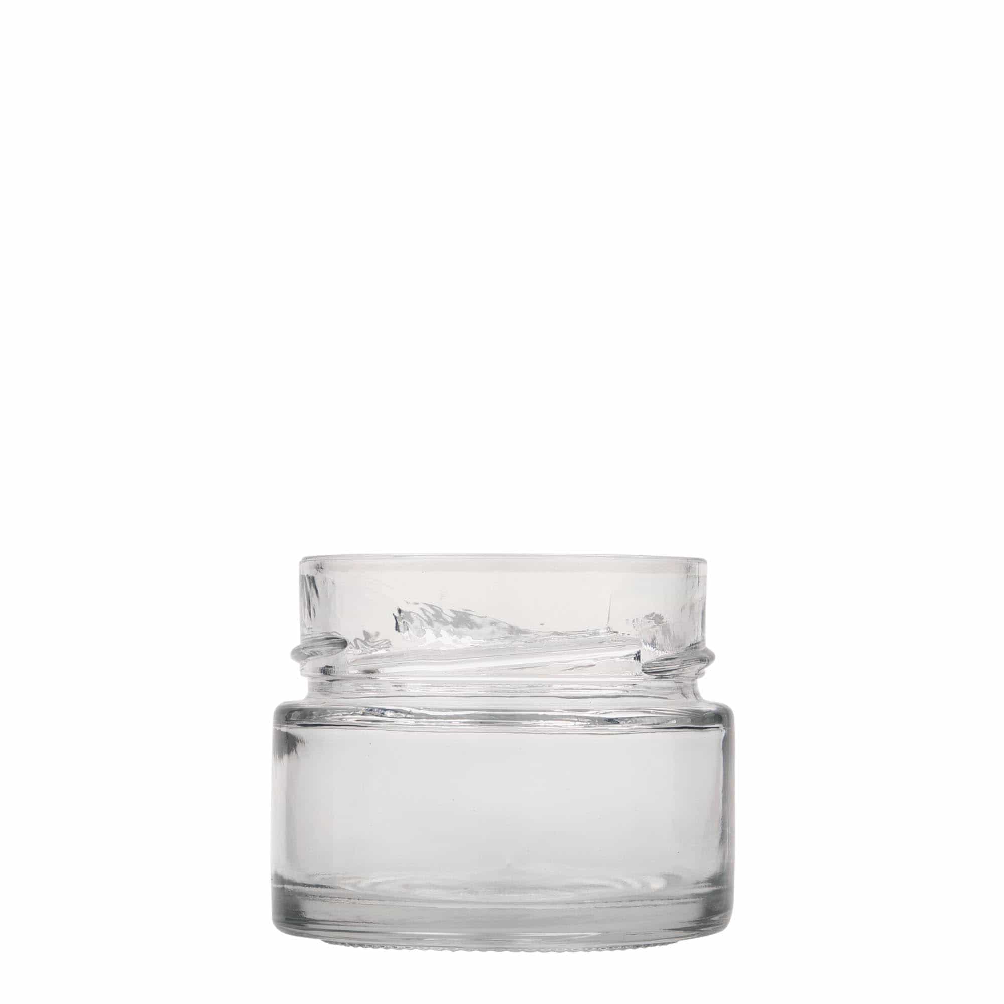 106 ml ronde glazen pot 'Albatros', opening: Extra-Deep-Twist-Off (EDTO 70)