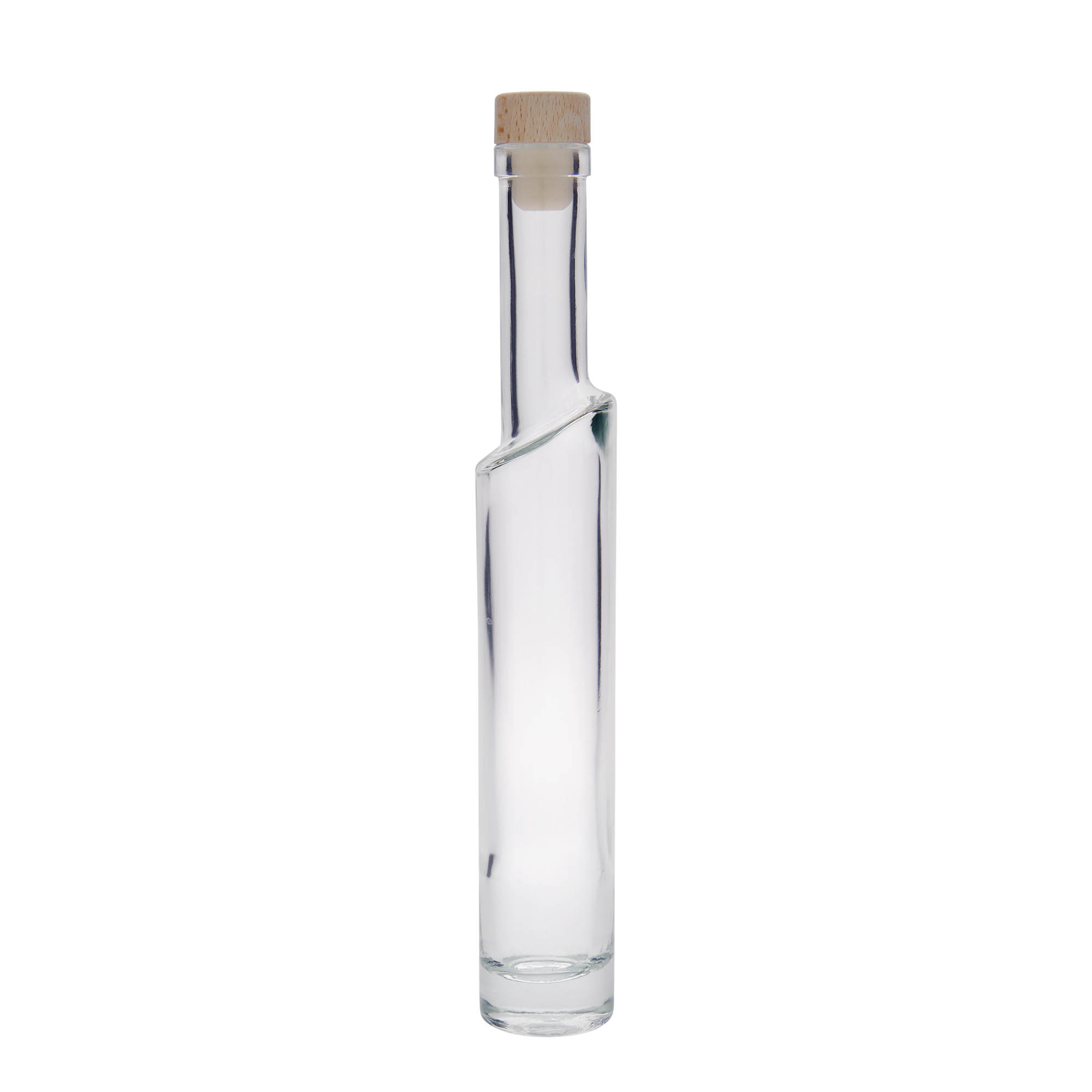 200 ml glazen fles 'Feeling', hals: kurk