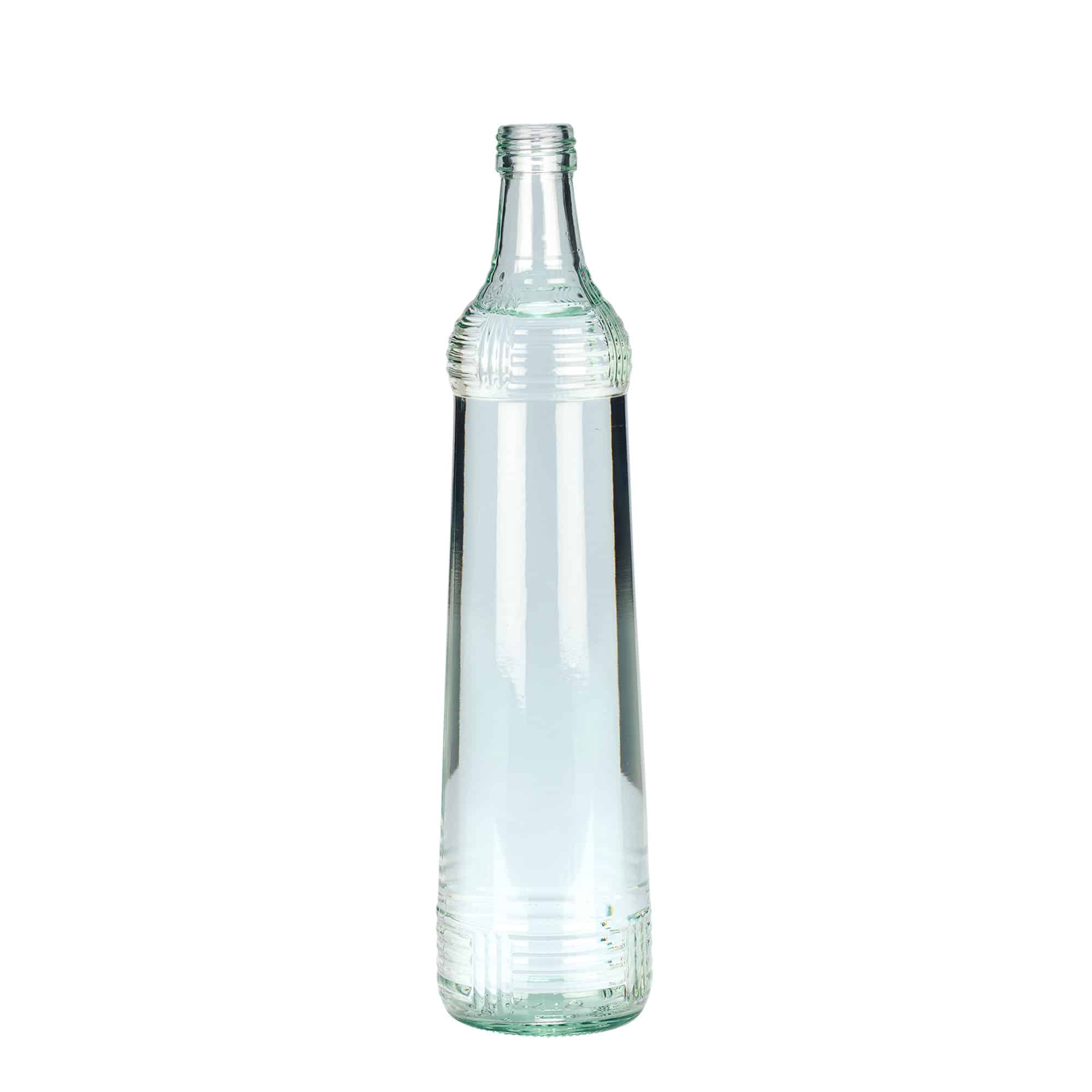 700 ml glazen fles wodka Ui, mond: PP 28