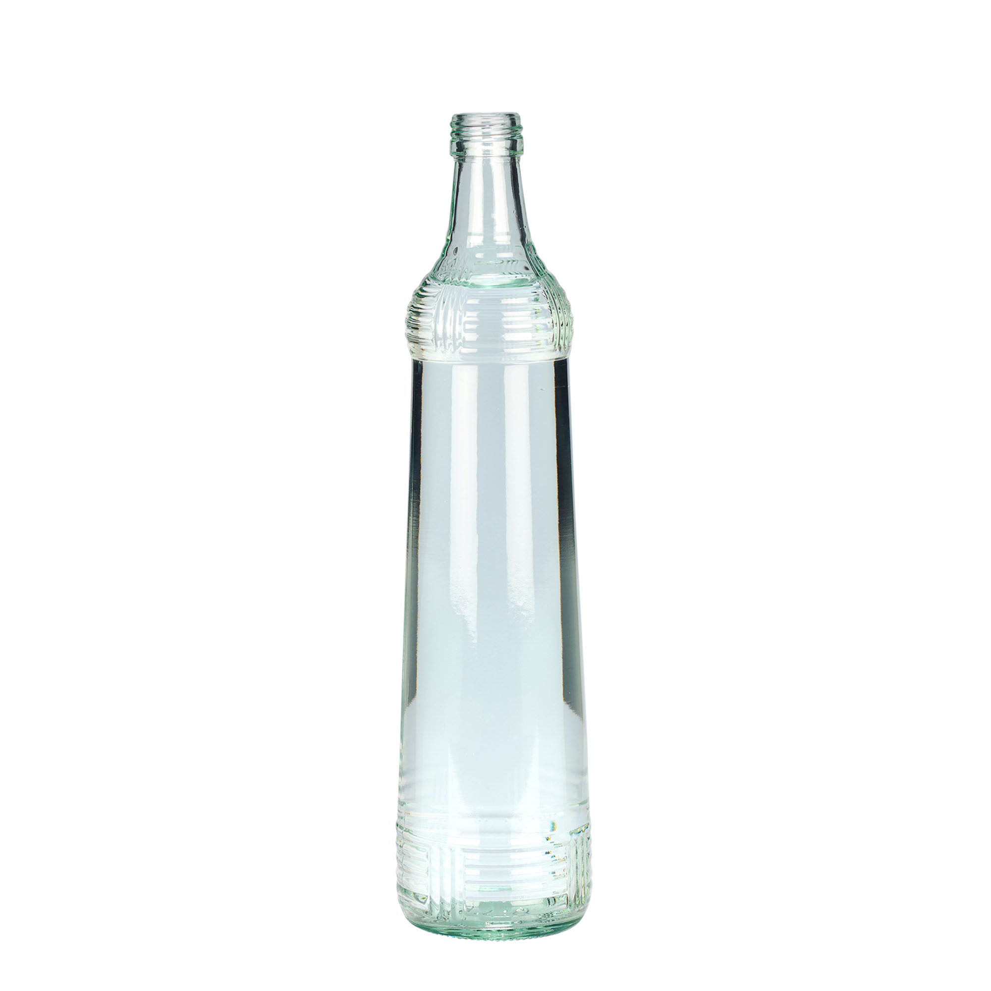 700 ml glazen fles wodka Zwiebelturm, mondstuk: PP 28 700 ml glazen fles wodka Zwiebelturm, mondstuk: PP 28