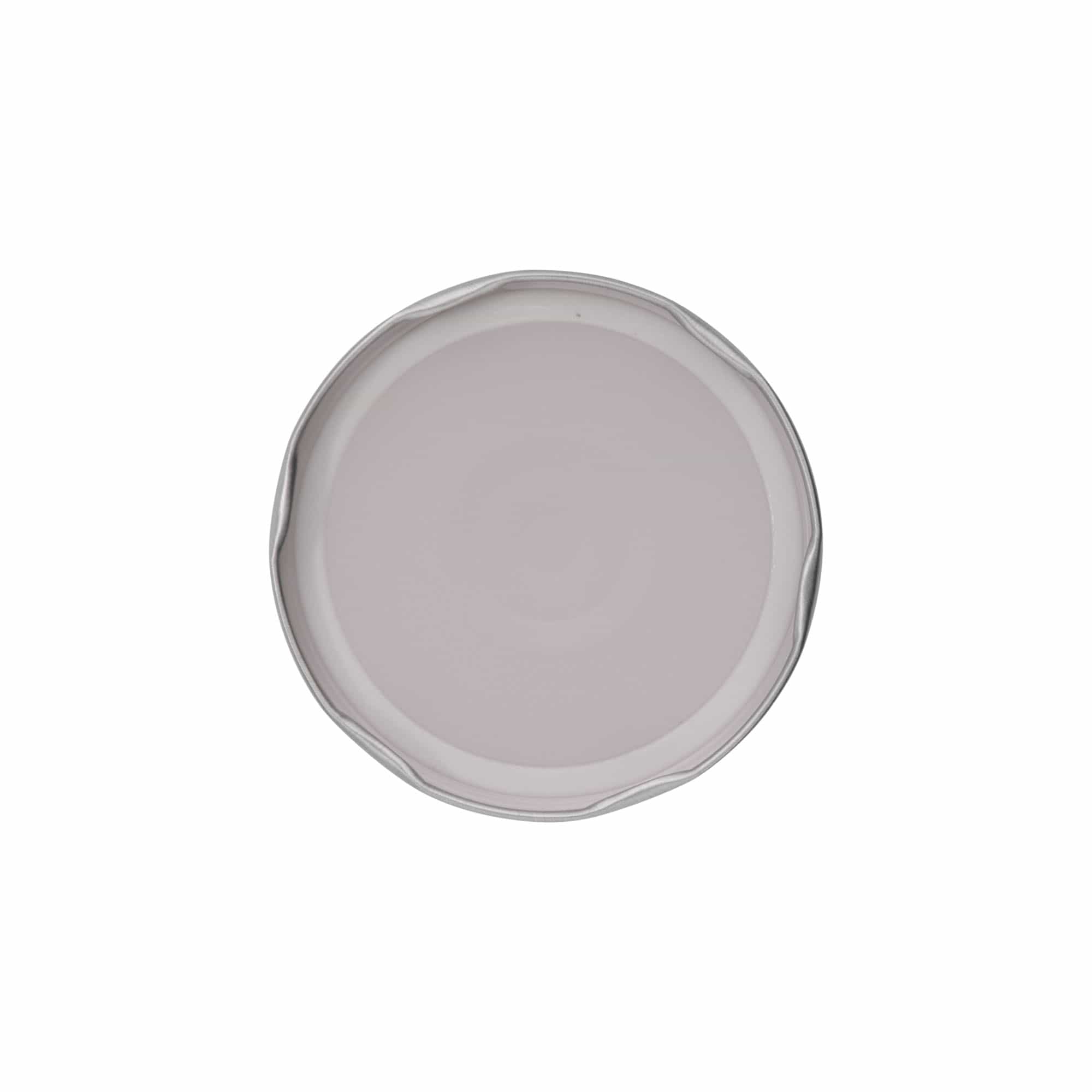 Twist-offdeksel, blik, zilver, voor monding: TO 82