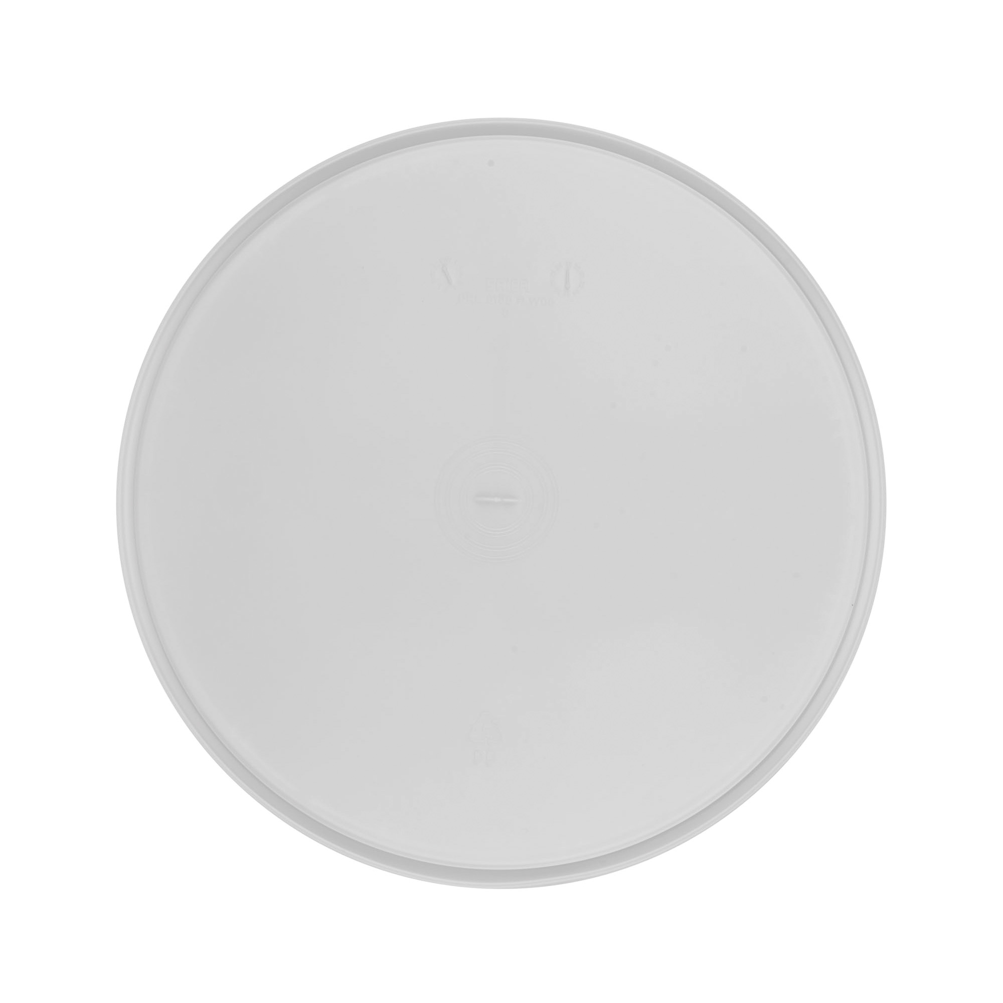 Deksel voor 20 l emmer, PP-kunststof, wit