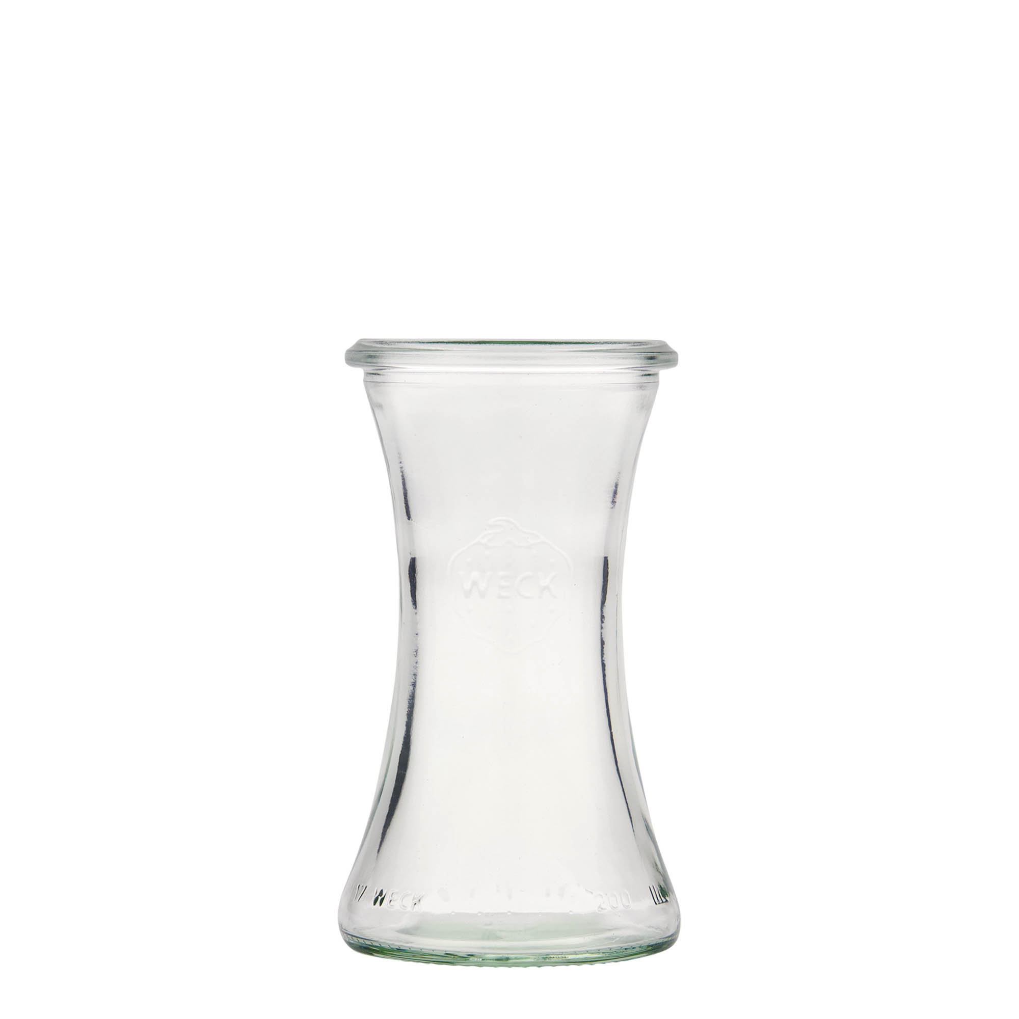 200 ml WECK-delicatessenglas, opening: ronde rand 200 ml WECK-delicatessenglas, opening: ronde rand