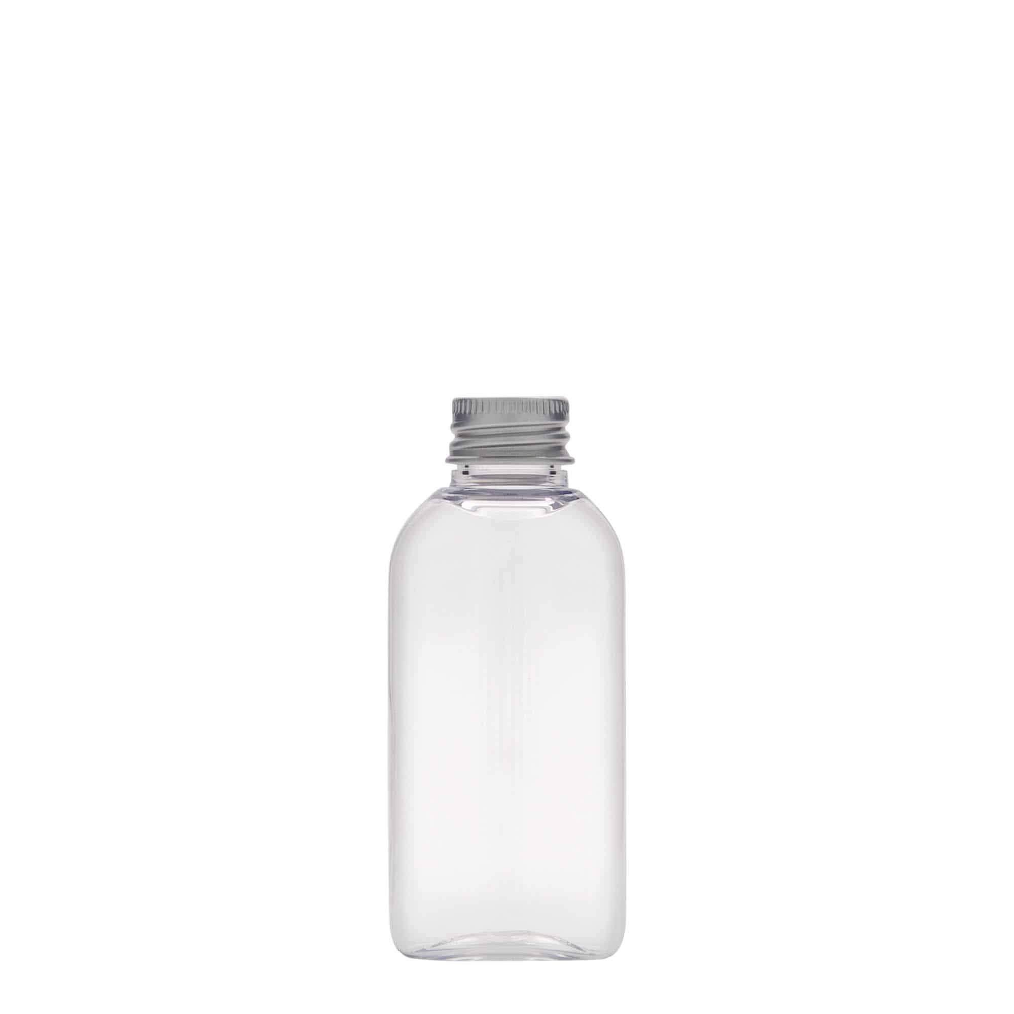 Petfles 'Iris', 50 ml, ovaal, kunststof, monding: 20/410 Petfles 'Iris', 50 ml, ovaal, kunststof, monding: 20/410