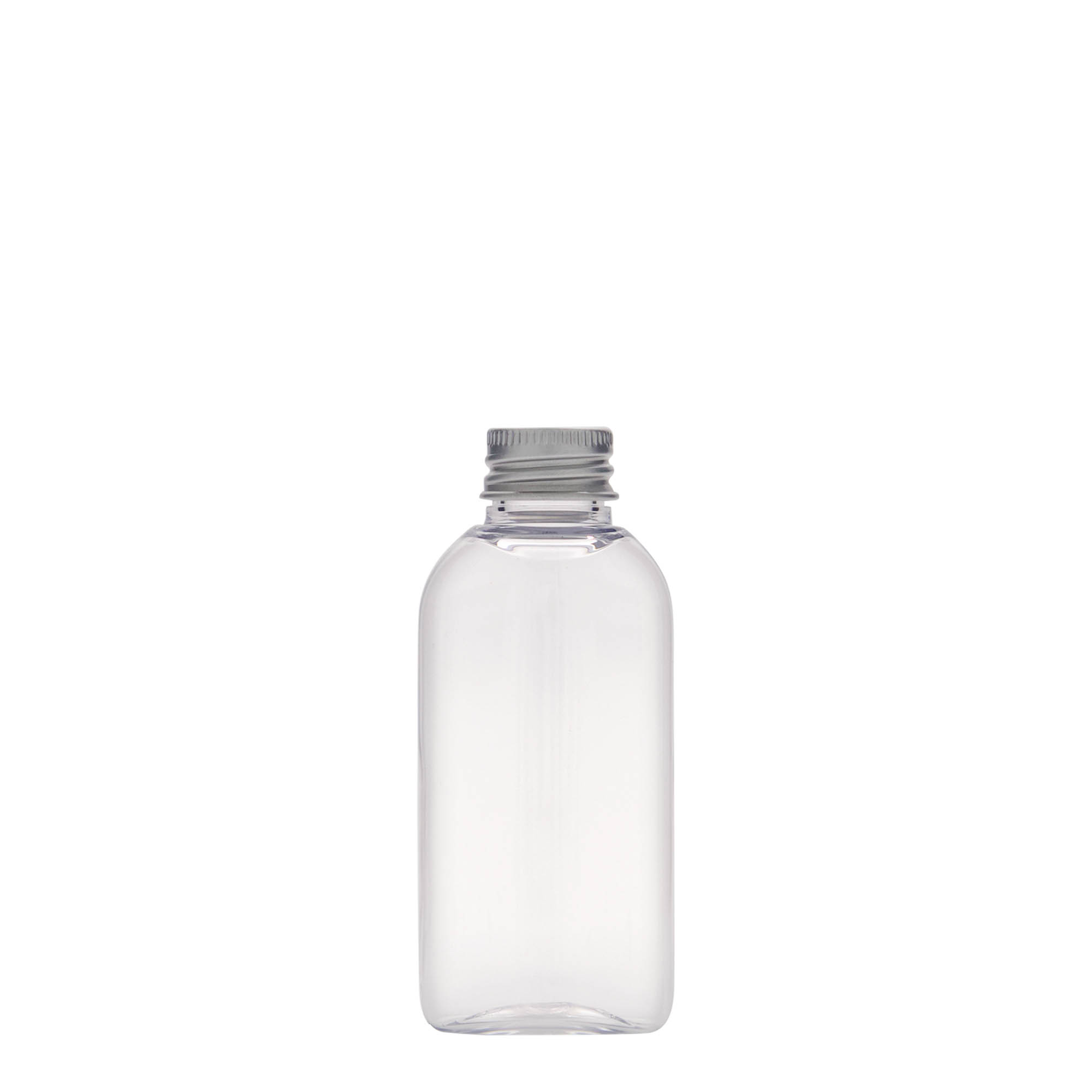 50 ml PET-fles 'Iris', ovaal, kunststof, hals: 20/410 50 ml PET-fles 'Iris', ovaal, kunststof, hals: 20/410