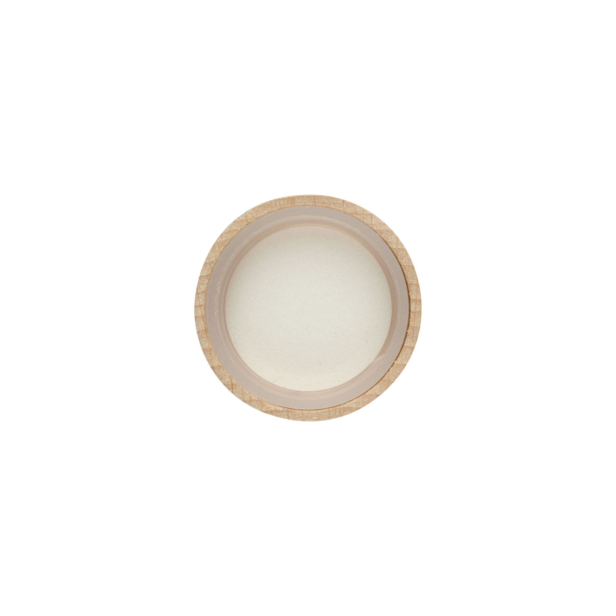 Schroefdop, hout, beige, voor opening: GPI 28/400
