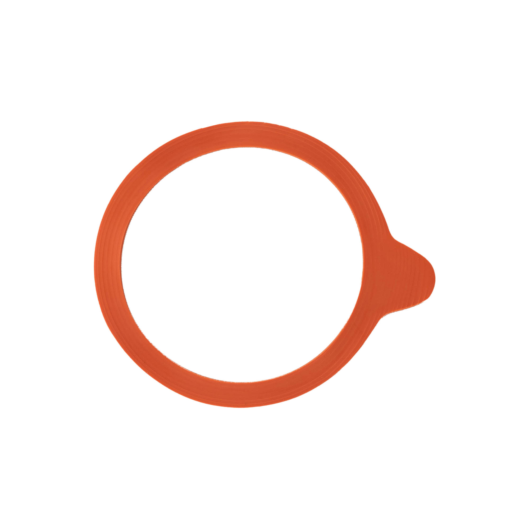 WECK-inmaakring RR80, rood, monding: ronde rand WECK-inmaakring RR80, rood, monding: ronde rand