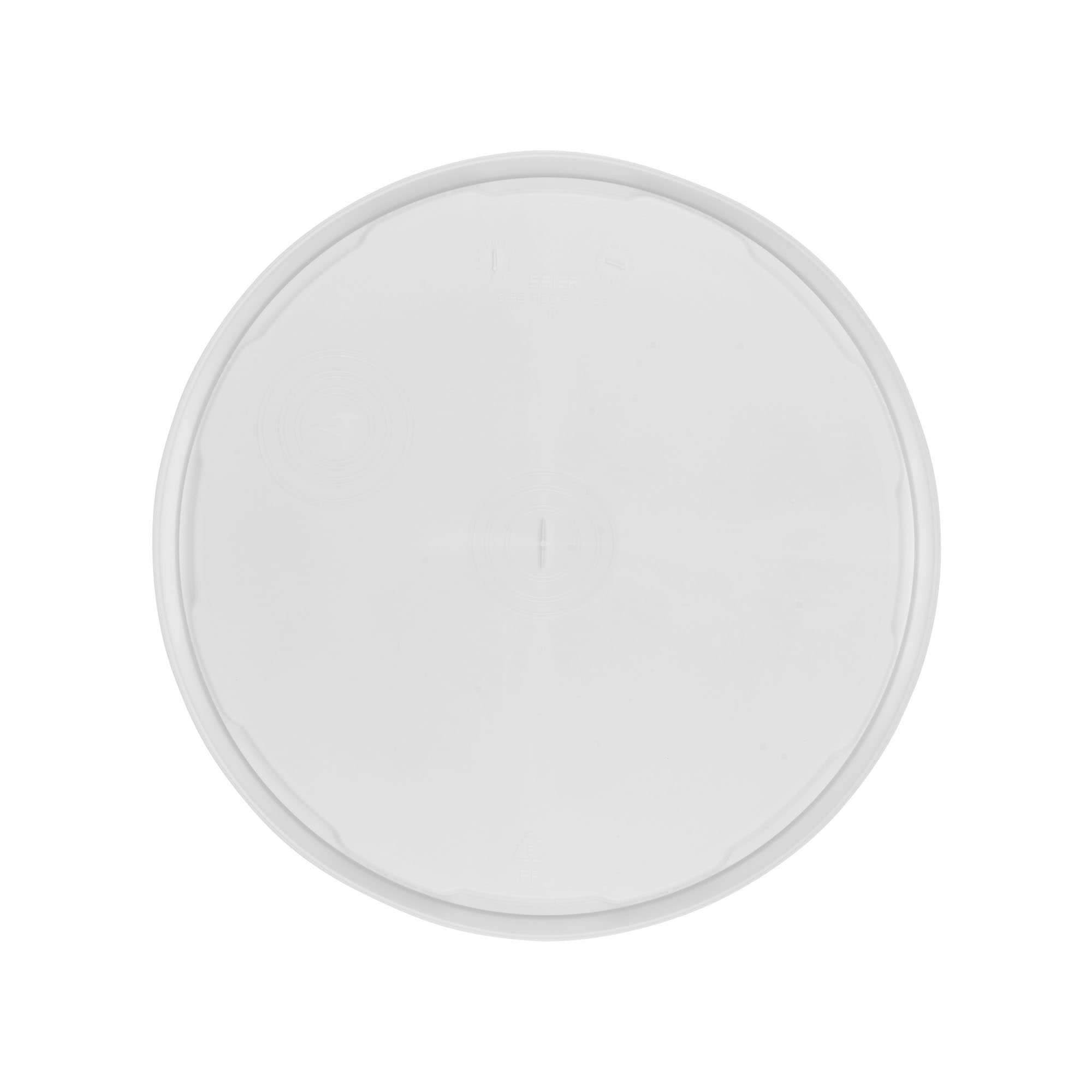 Deksel voor emmer 12,5 l, PP-kunststof, wit