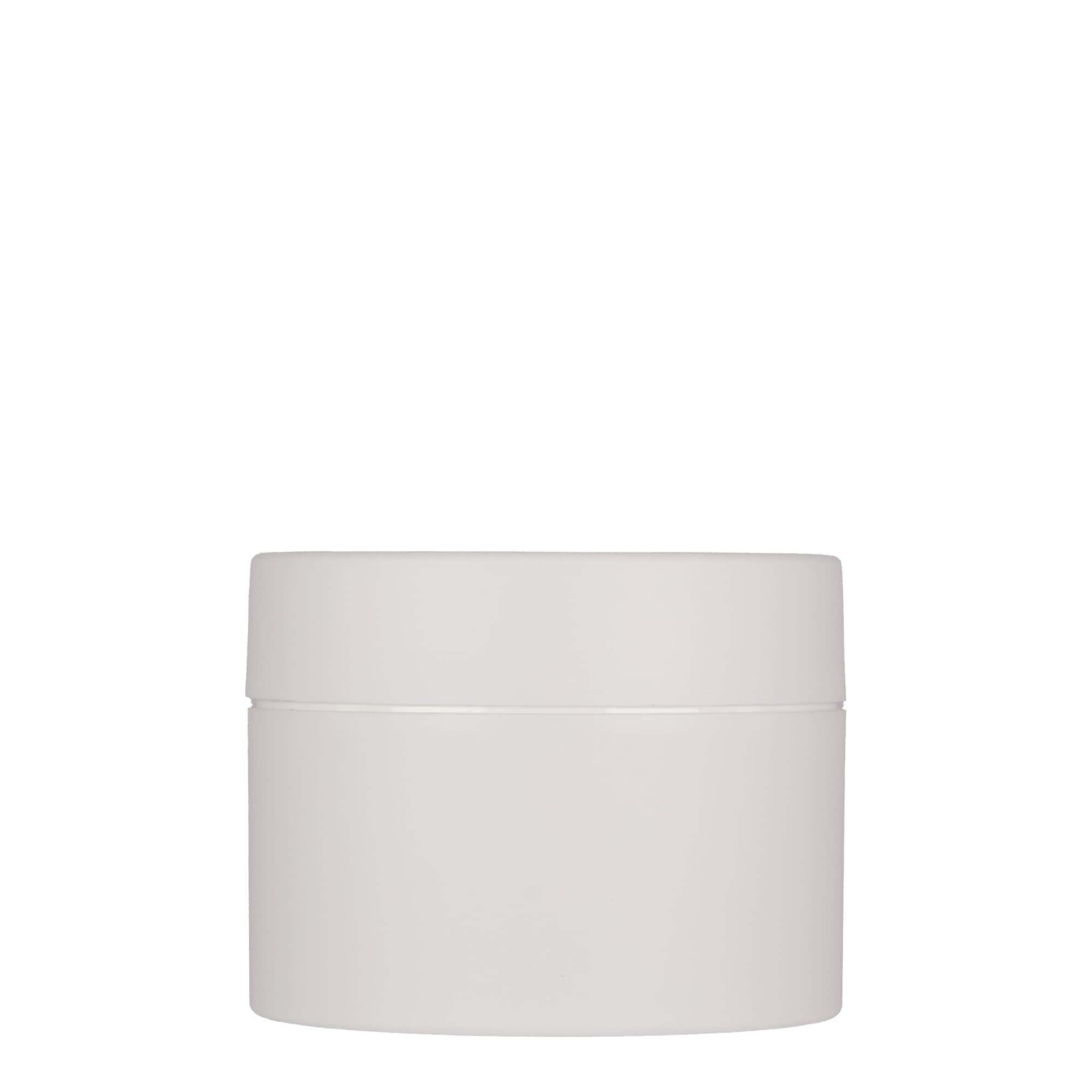200 ml kunststofpot 'Antonella', PP, wit, opening: schroefdop