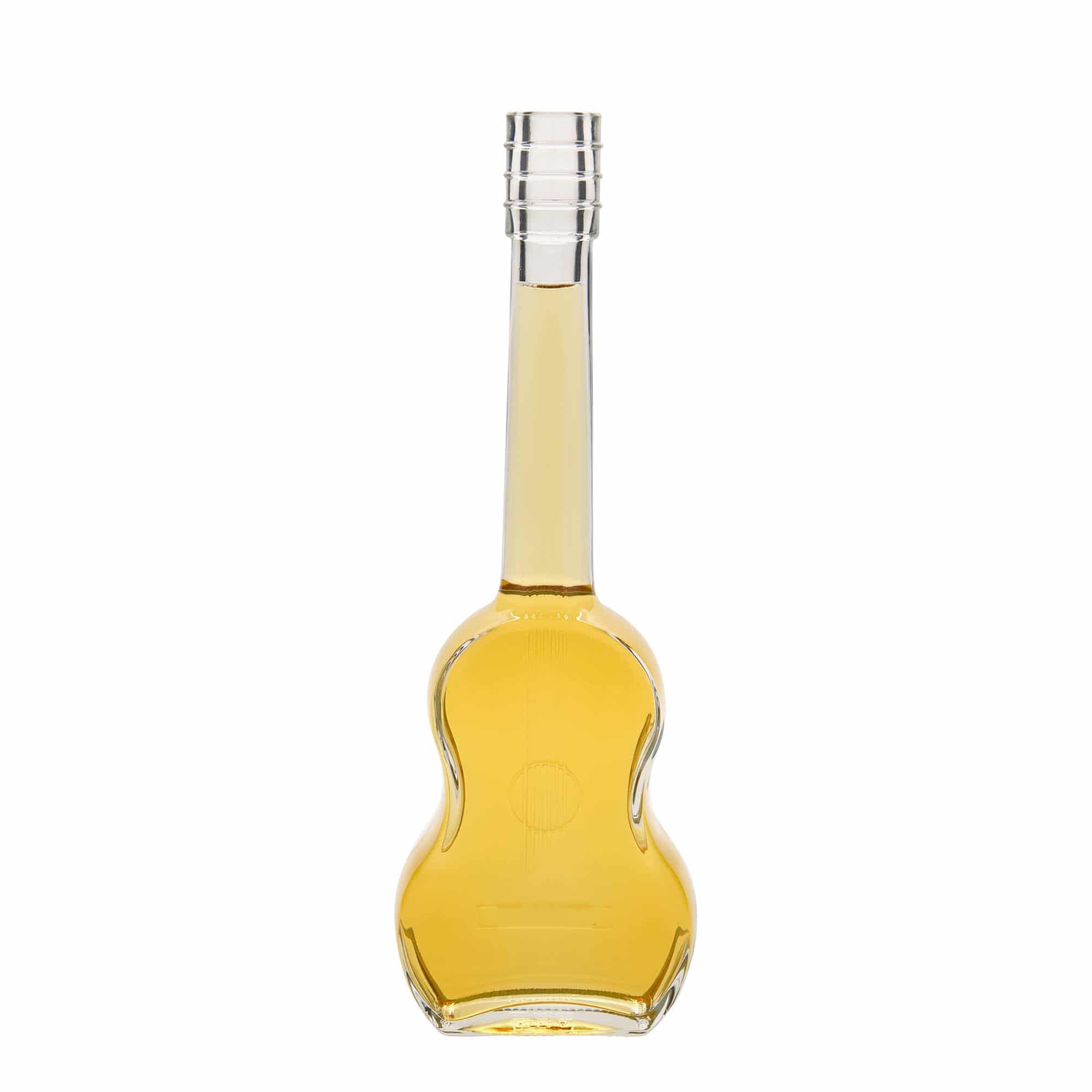 500 ml glazen fles 'Gitaar', opening: kurk