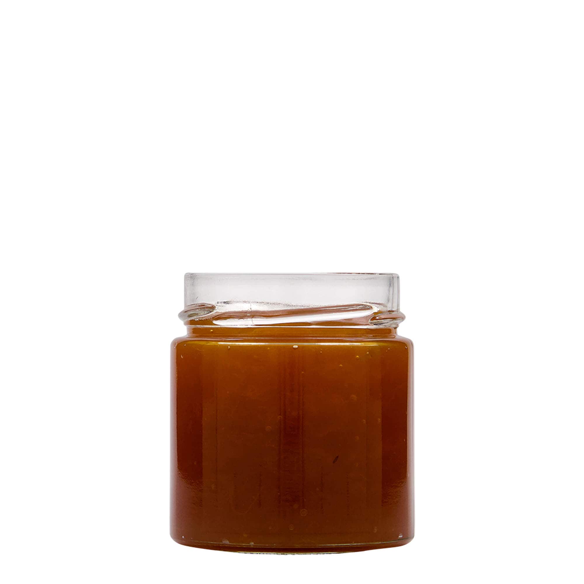 220 ml ronde glazen pot 'Aurora', opening: Deep-Twist-Off (DTO 66) 220 ml ronde glazen pot 'Aurora', opening: Deep-Twist-Off (DTO 66)