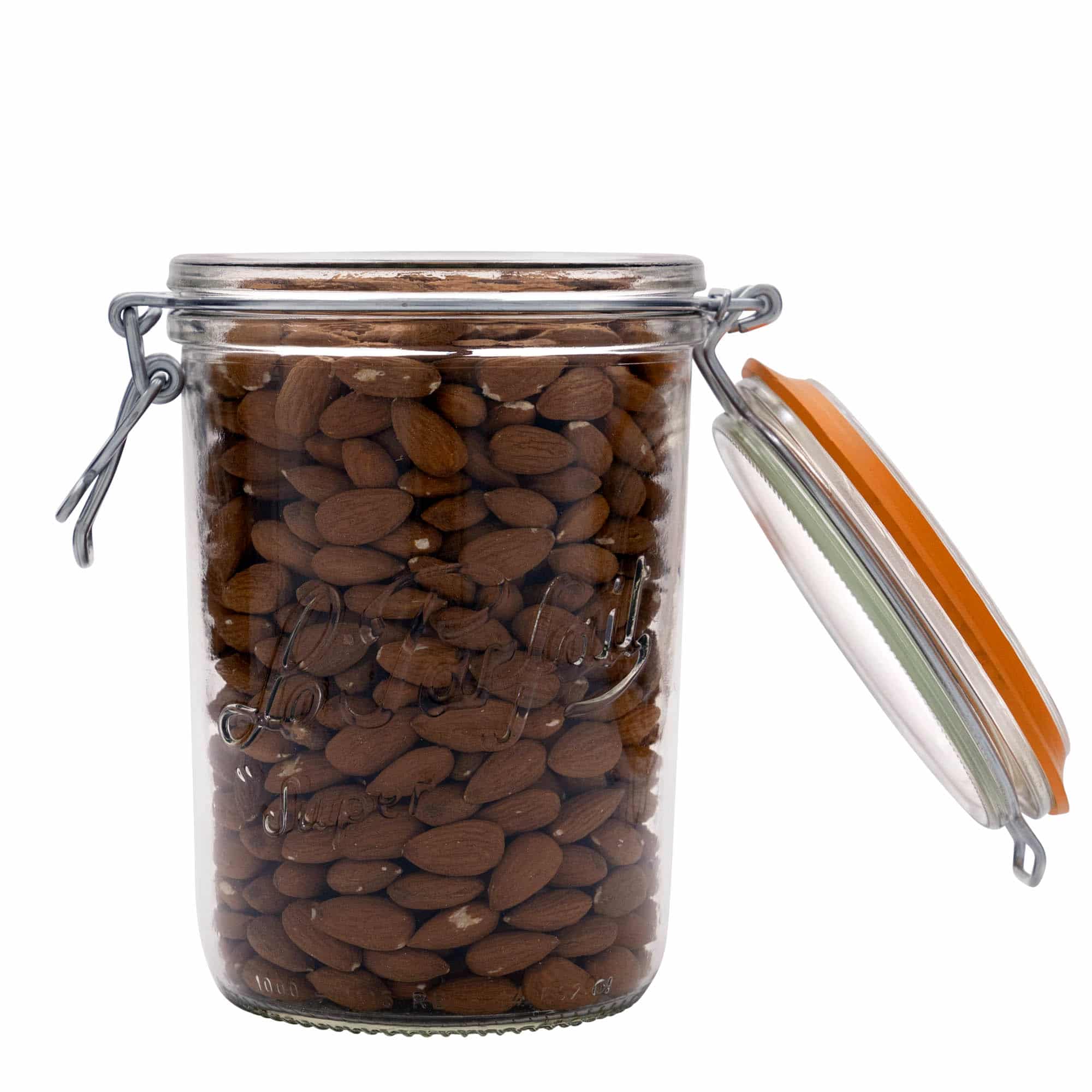 1.000 ml draadbeugelglas 'Le Parfait Super Terrine', opening: draadbeugelsluiting