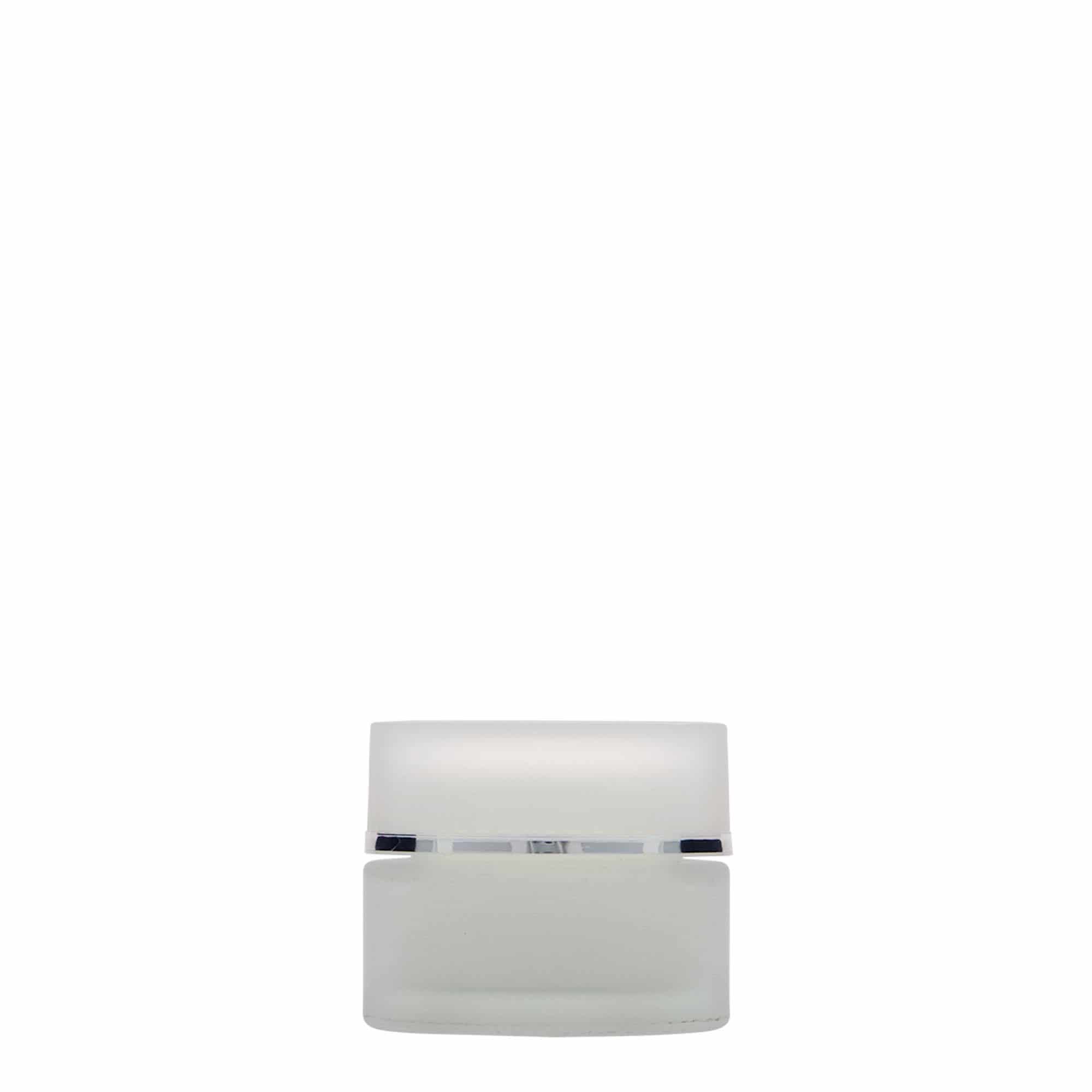 15 ml potje 'Platin Editie', glas, mat, opening: schroefdop