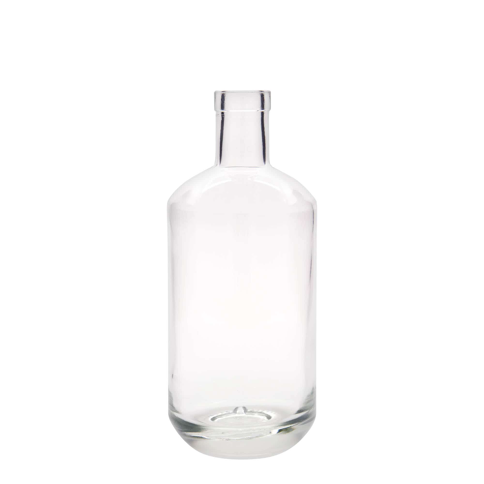 Glazen fles 'Vienna', 700 ml, monding: kurk Glazen fles 'Vienna', 700 ml, monding: kurk