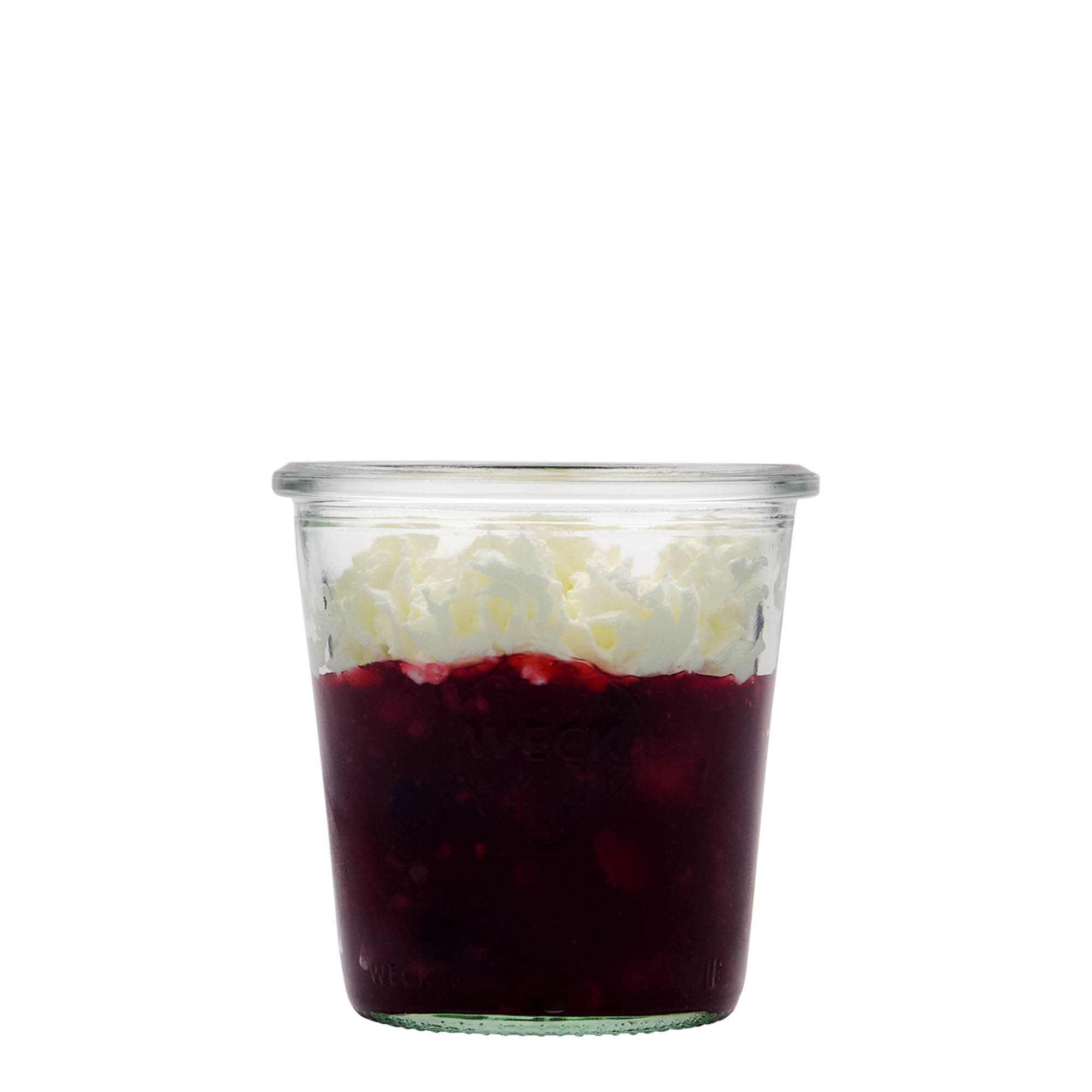 290 ml WECK-omkeerpot, opening: ronde rand