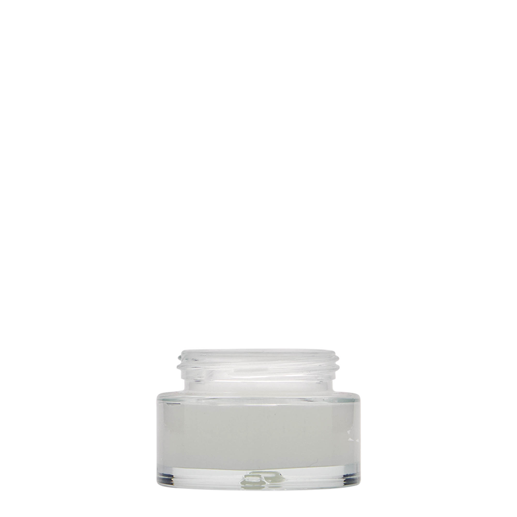 30 ml potje 'Clear Edition', glas, opening: schroefdop