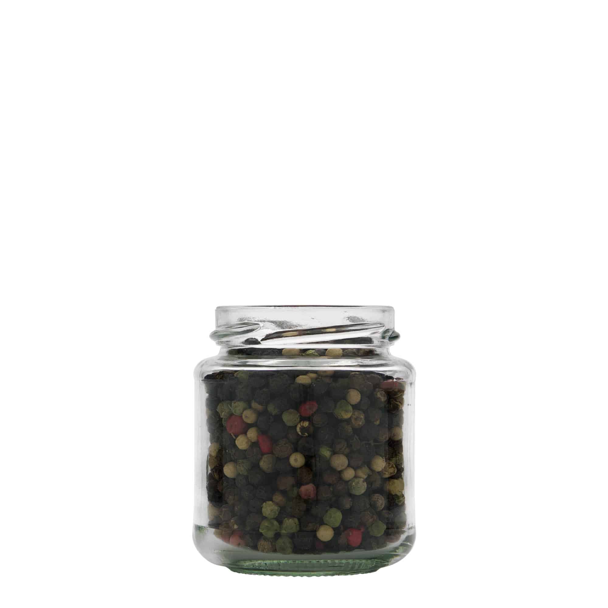 142 ml rund glas, opening: twist-off (TO 53)