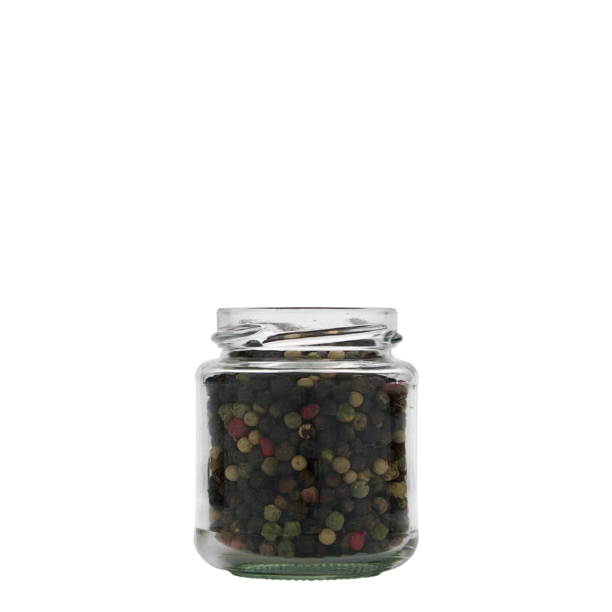 142 ml rund glas, opening: twist-off (TO 53)