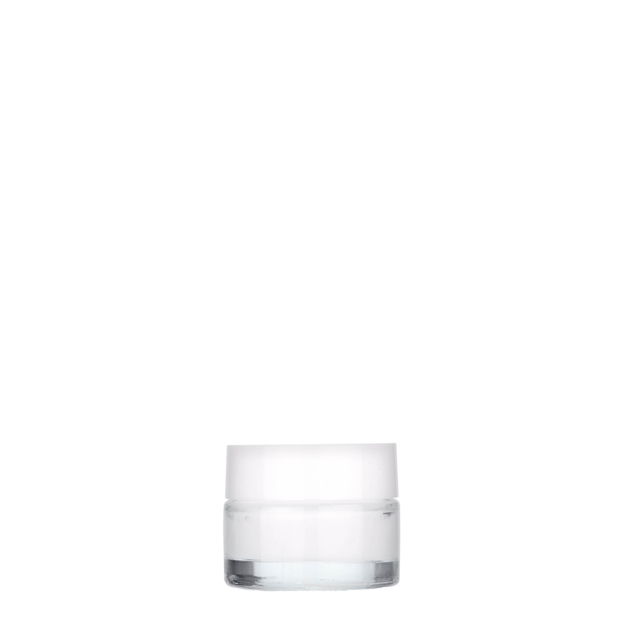 5 ml potje 'Beauty', glas, opening: schroefdop