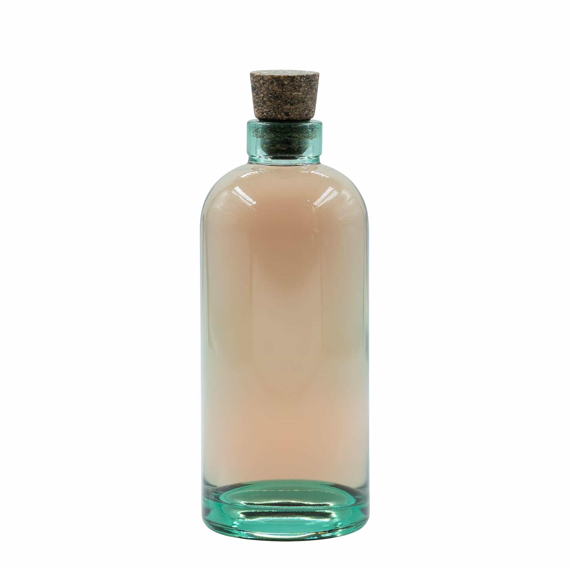 Glazen fles 'Farm', 500 ml, monding: kurk