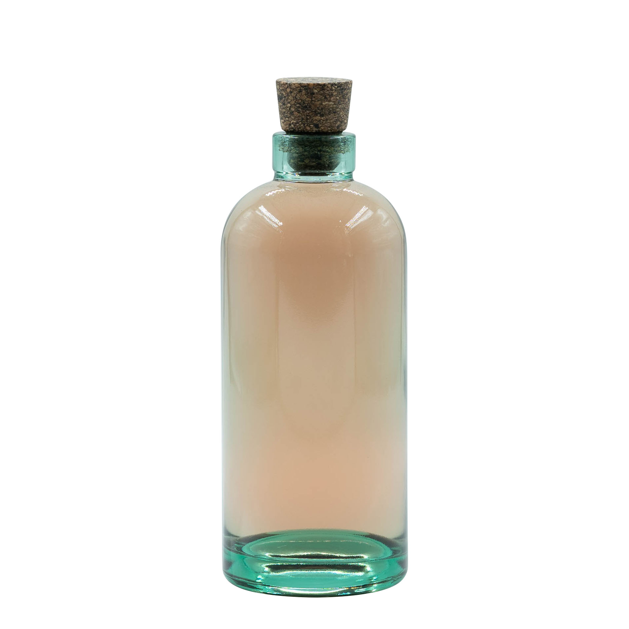 500 ml glazen fles 'Farm', monding: kurk 500 ml glazen fles 'Farm', monding: kurk
