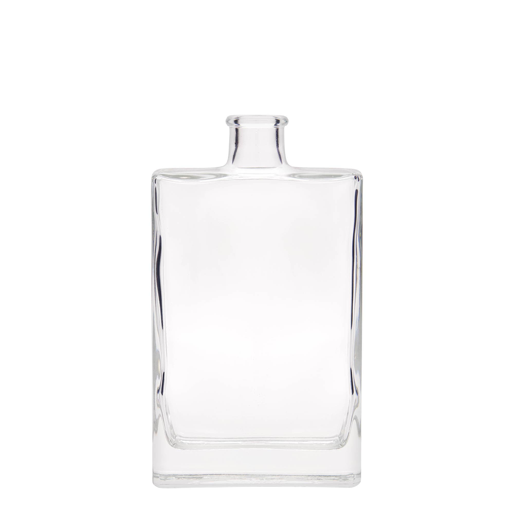 350 ml glazen fles 'Julia', rechthoekig, opening: kurk