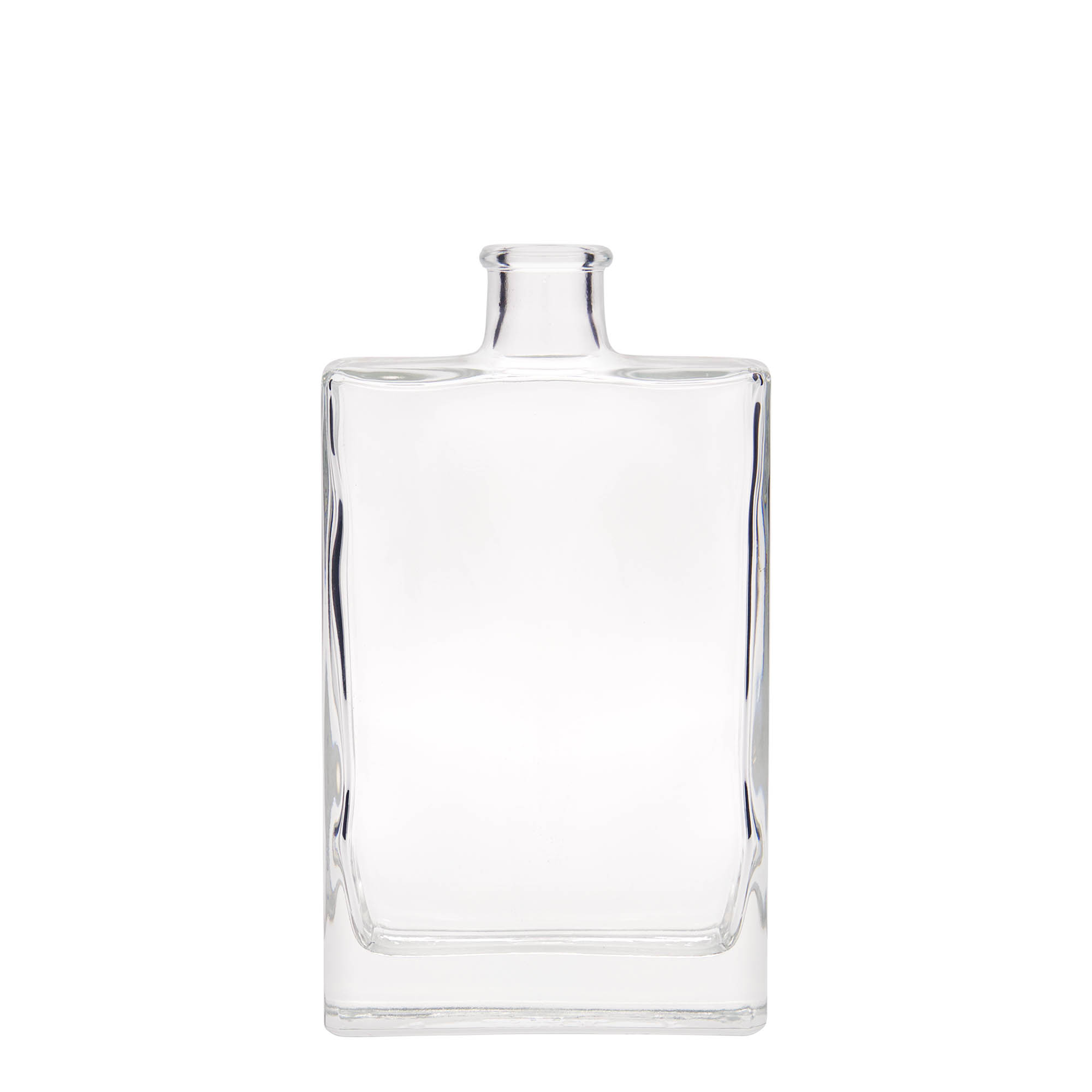 350 ml glazen fles 'Julia', rechthoekig, opening: kurk