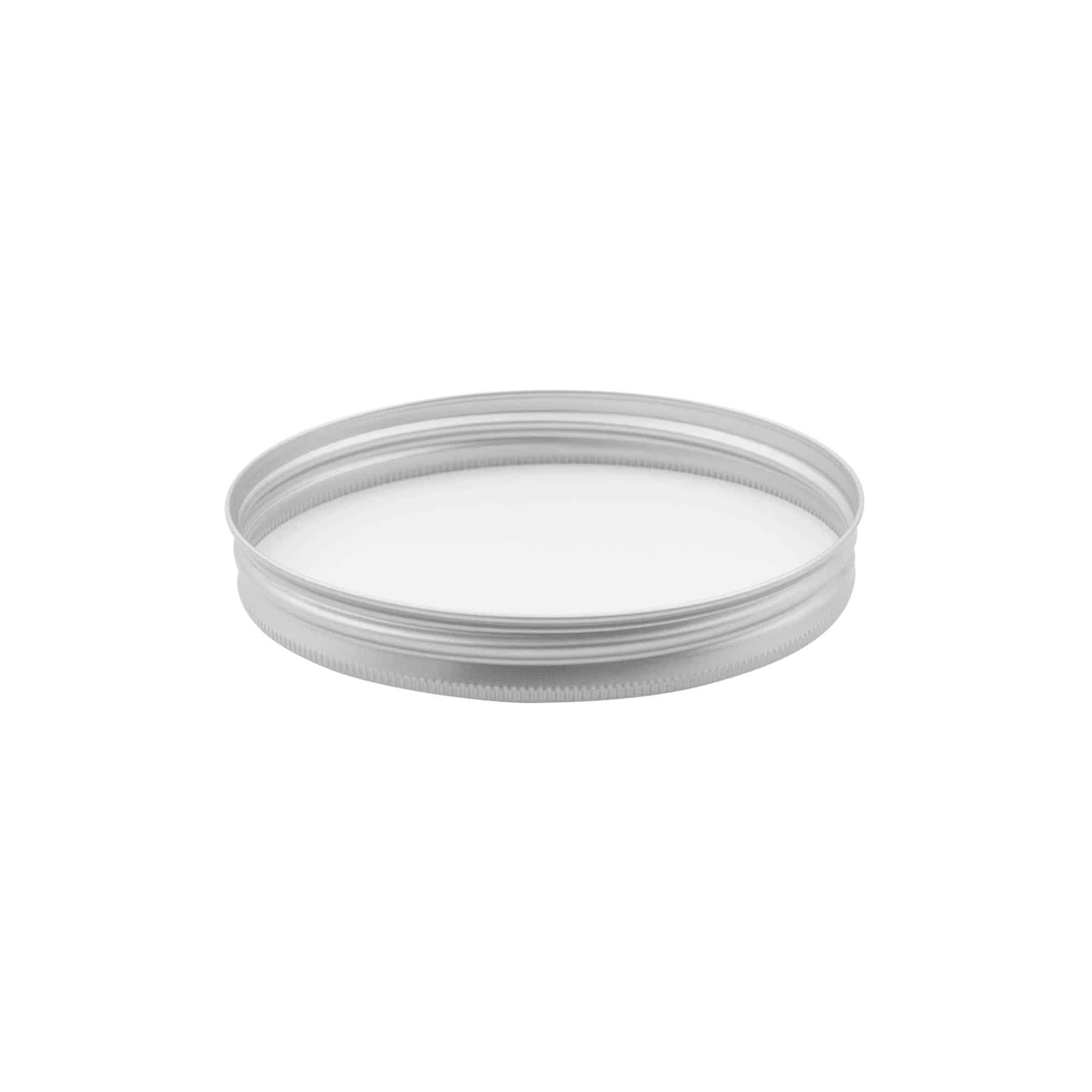 Schroefdop, aluminium, zilver, voor opening: 100/400