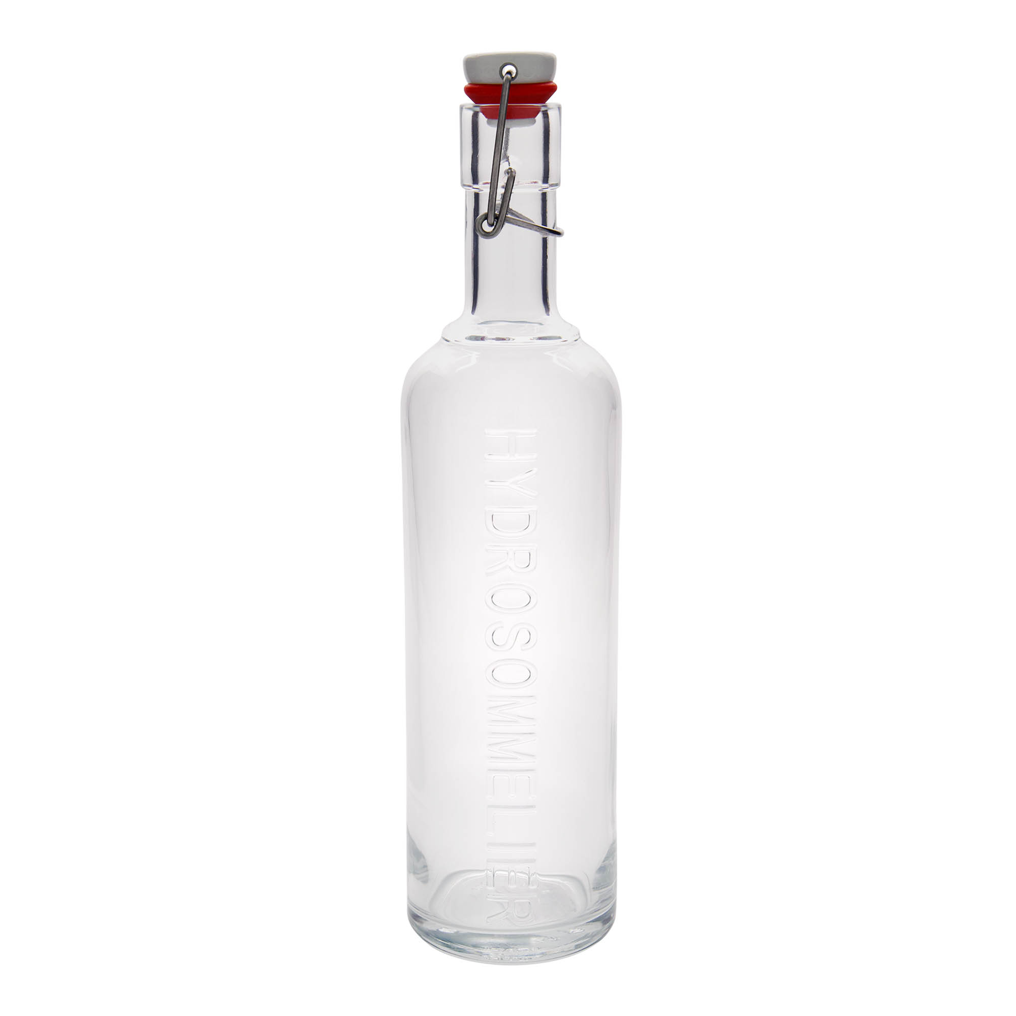1.000 ml glazen fles 'Optima Hydrosommelier', opening: beugelverschluss 1.000 ml glazen fles 'Optima Hydrosommelier', opening: beugelverschluss