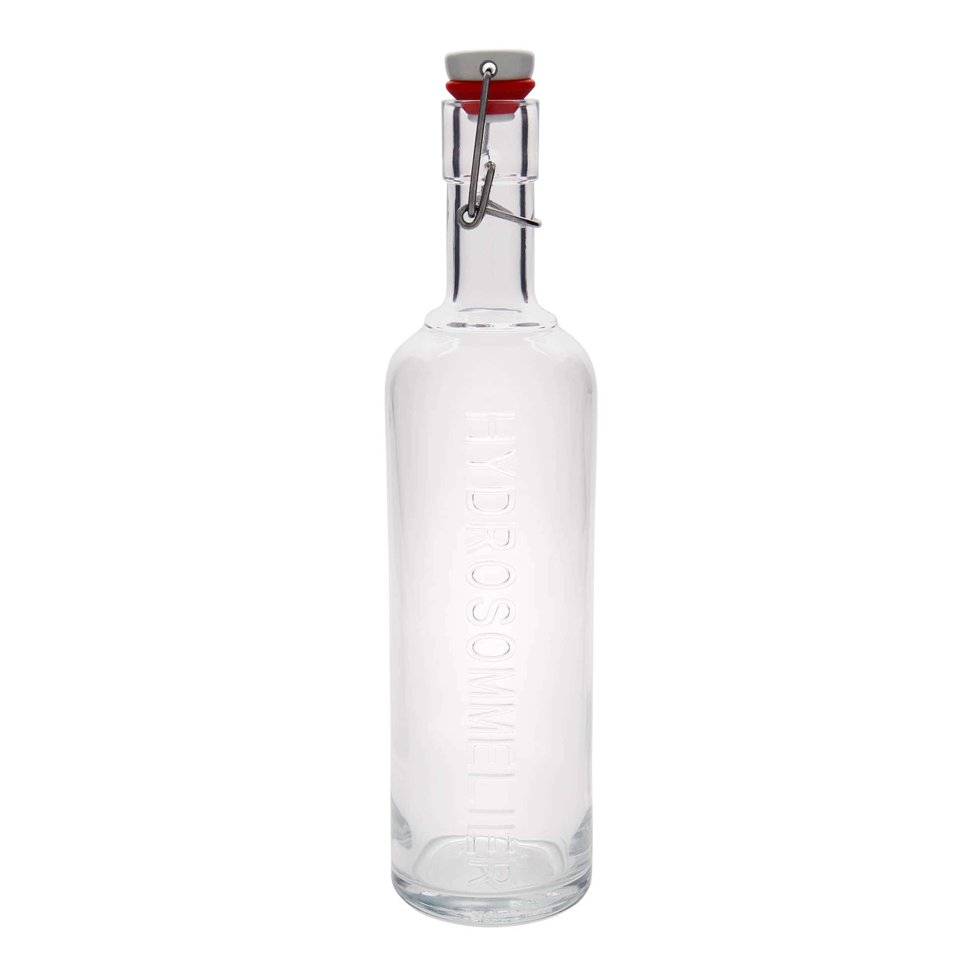 1.000 ml glazen fles 'Optima Hydrosommelier', opening: beugelverschluss