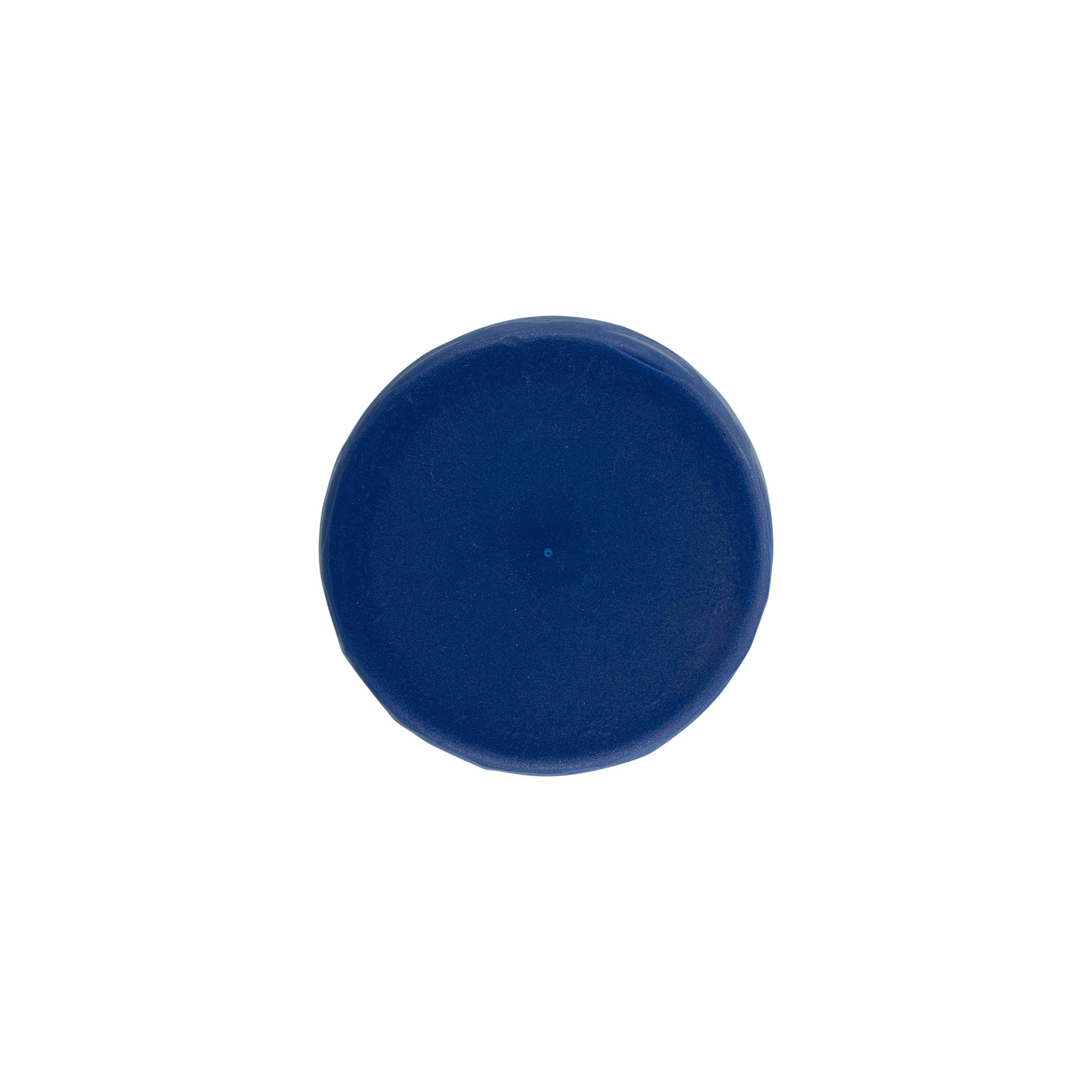 Opzetdeksel voor smalle hals keramische pot, HDPE-kunststof, blauw Opzetdeksel voor smalle hals keramische pot, HDPE-kunststof, blauw