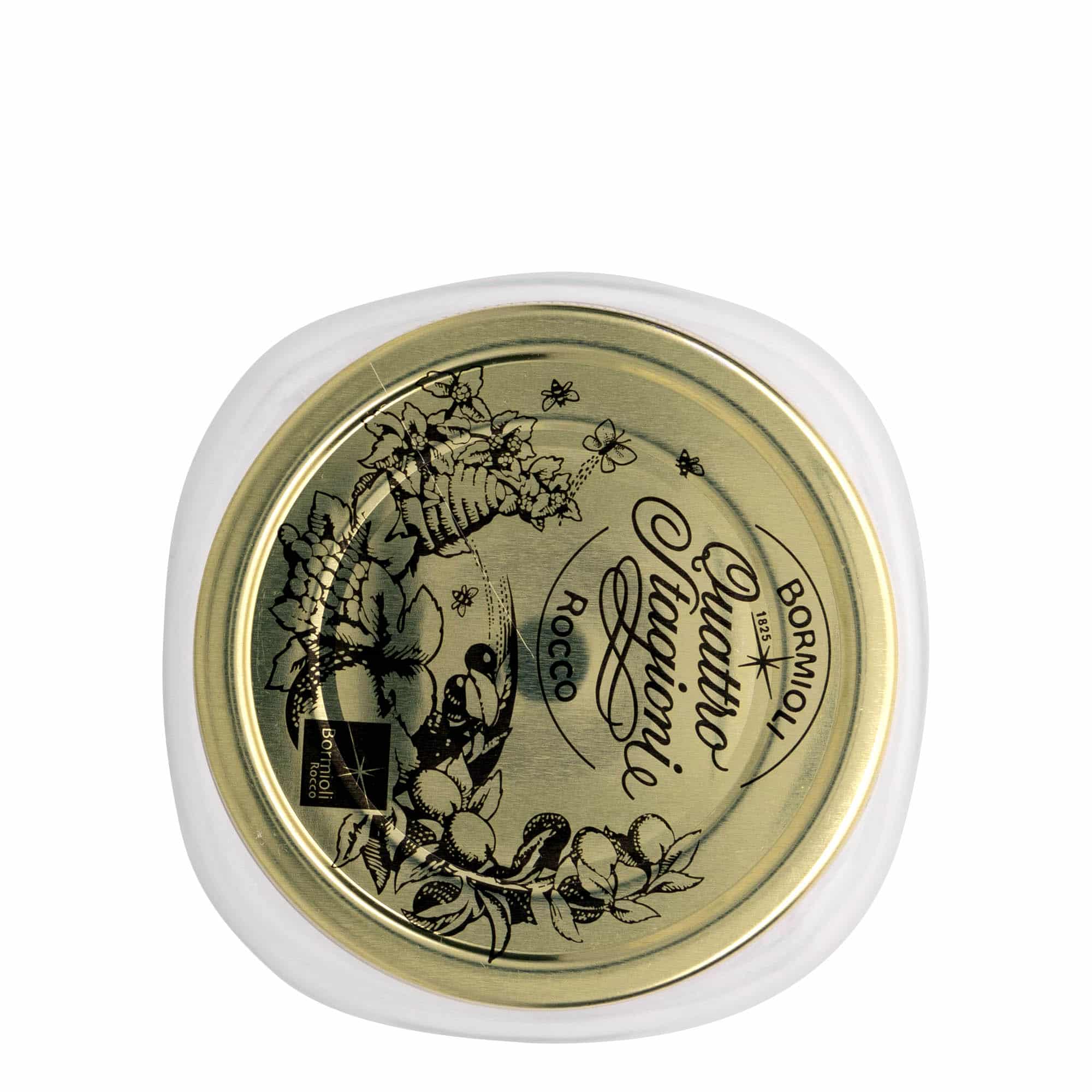 1.000 ml glas 'Quattro Stagioni', opening: schroefdop