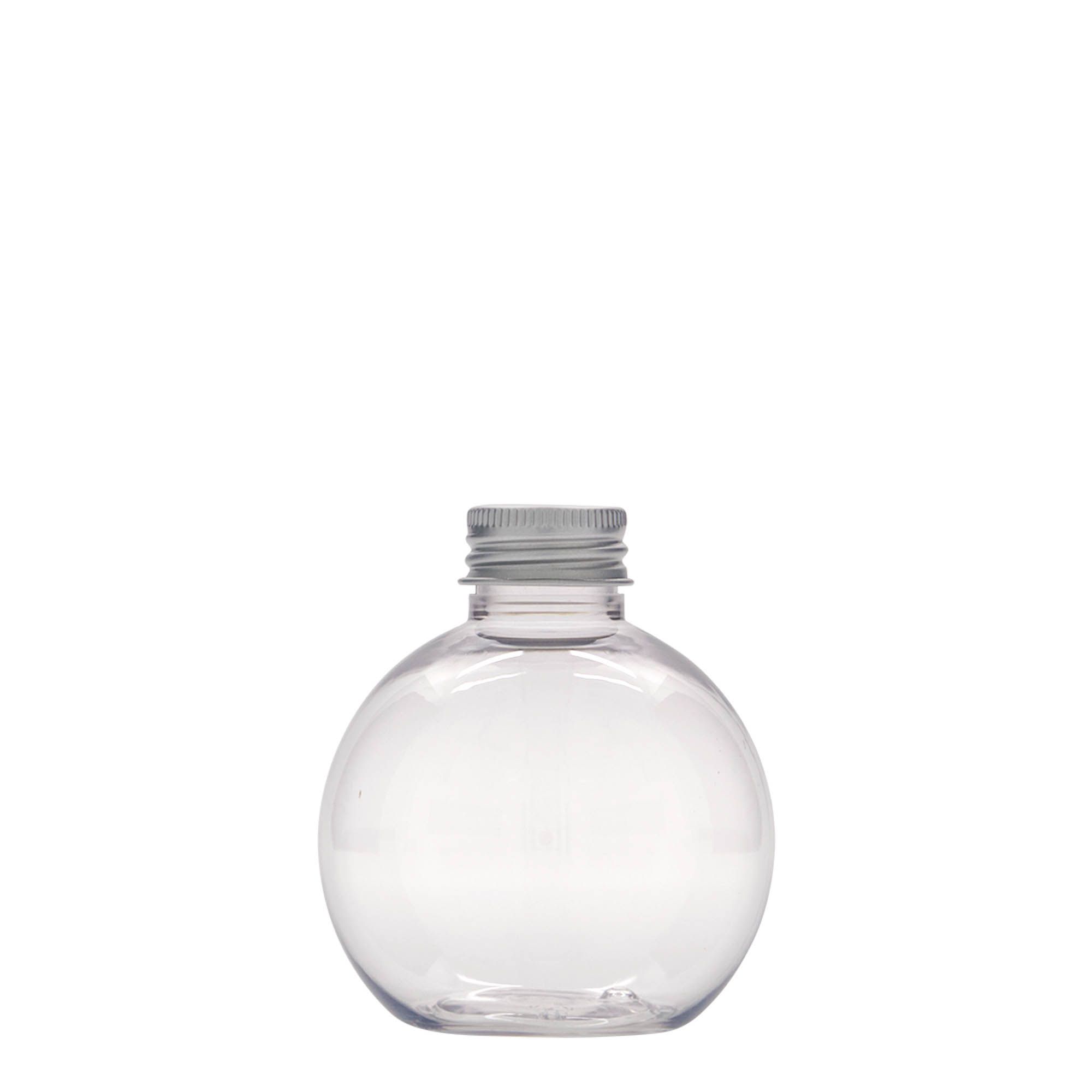 150 ml PET-fles 'Perry', rond, kunststof, hals: 24/410 150 ml PET-fles 'Perry', rond, kunststof, hals: 24/410