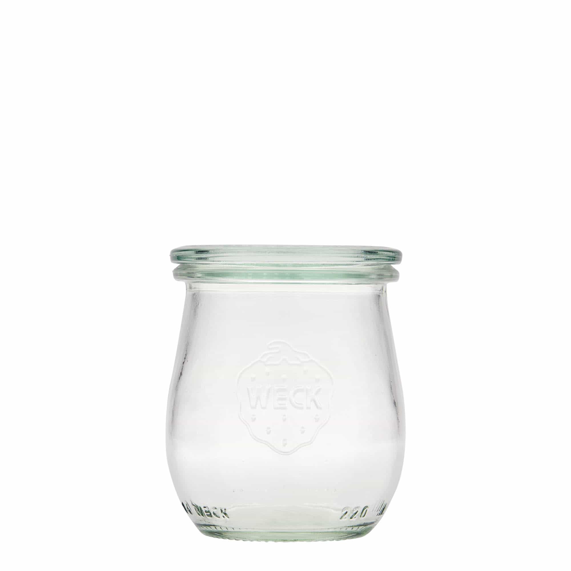 WECK-tulppot, 220 ml, monding: ronde rand WECK-tulppot, 220 ml, monding: ronde rand