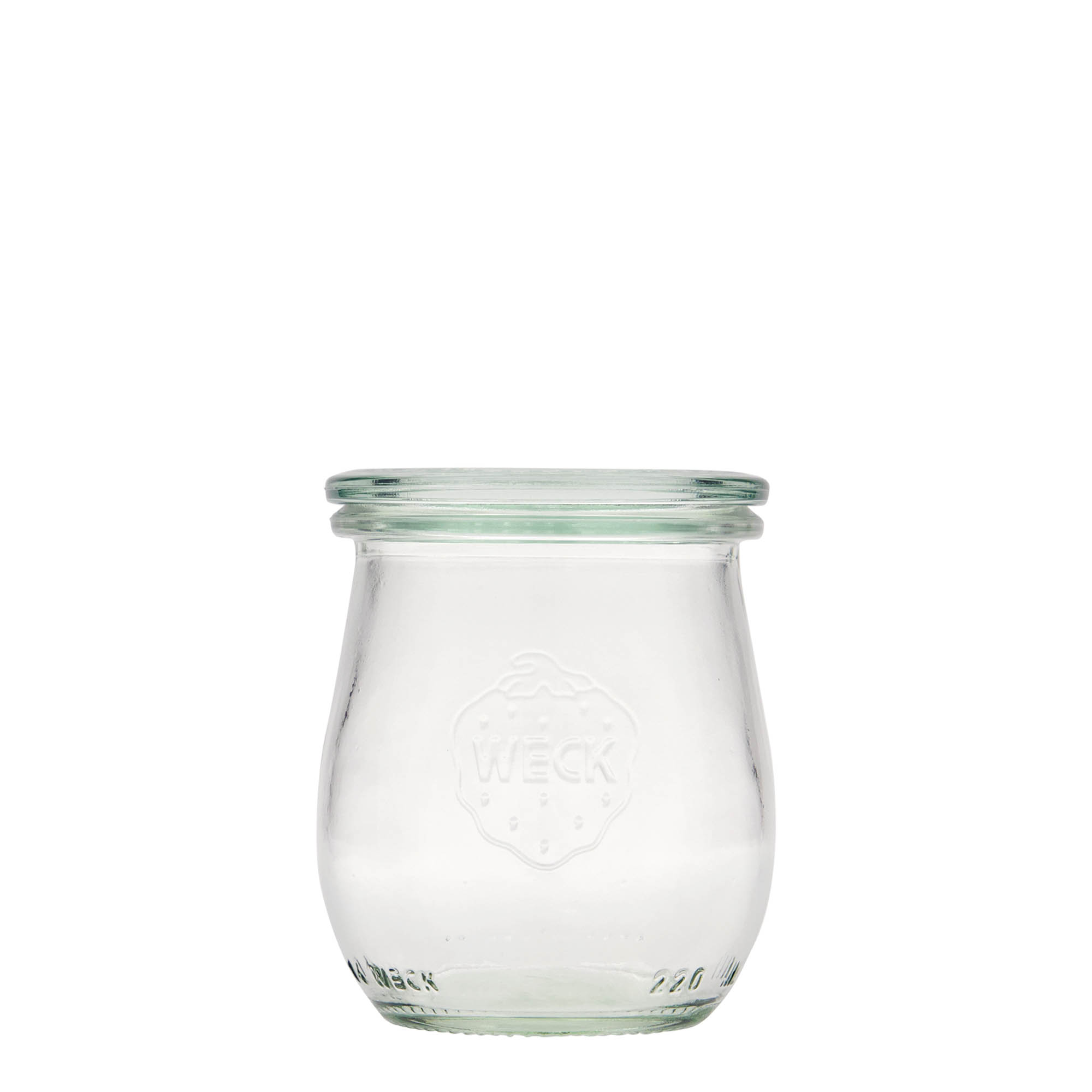 220 ml WECK tulpenglas, opening: ronde rand 220 ml WECK tulpenglas, opening: ronde rand