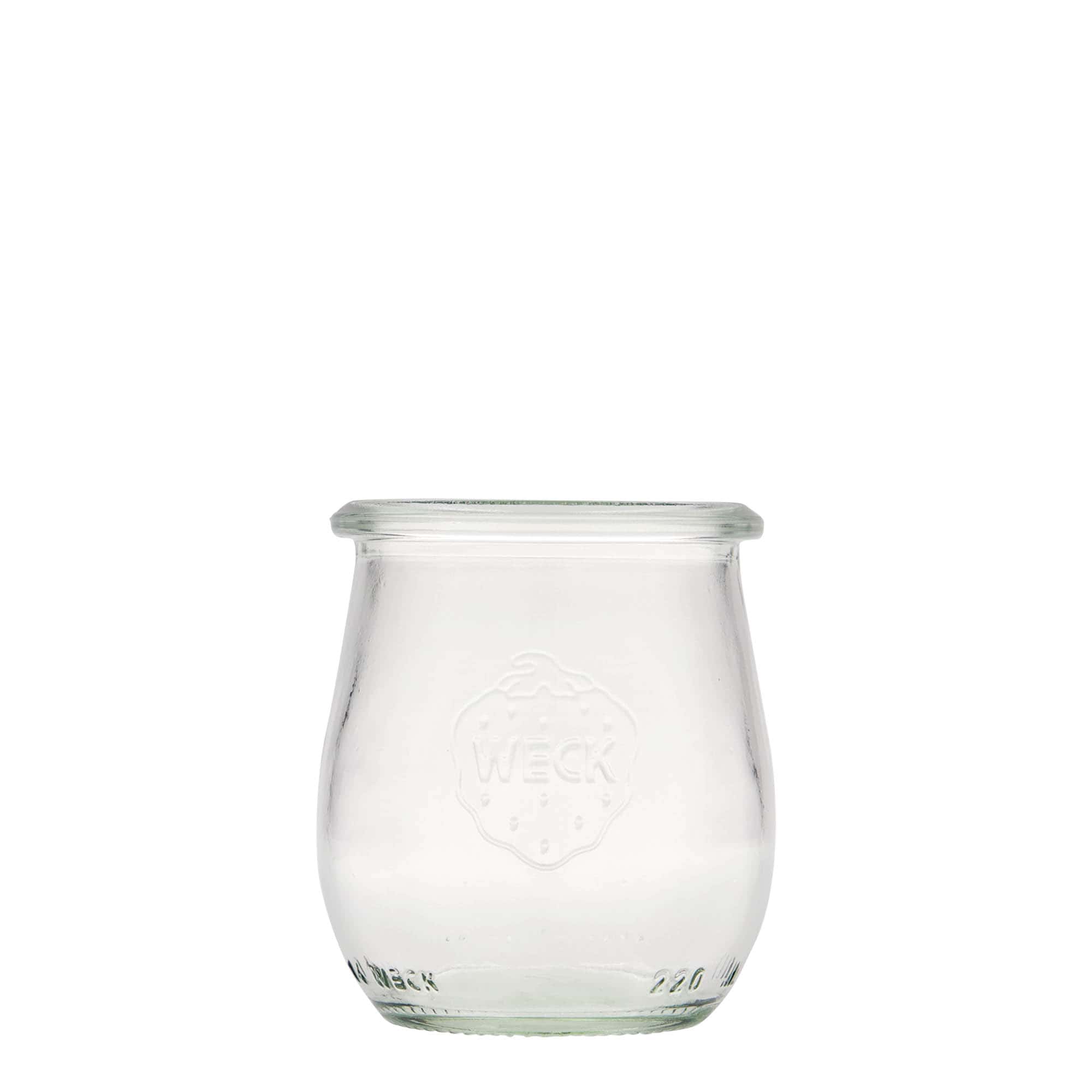 220 ml WECK tulpenglas, opening: ronde rand