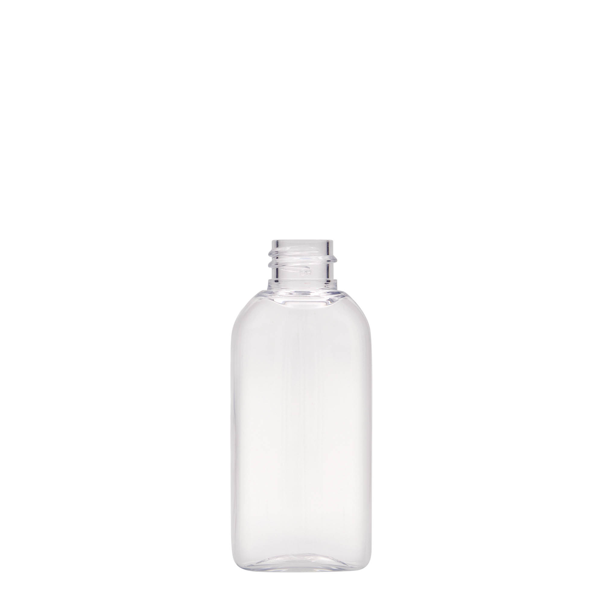 50 ml PET-fles 'Iris', ovaal, kunststof, hals: 20/410