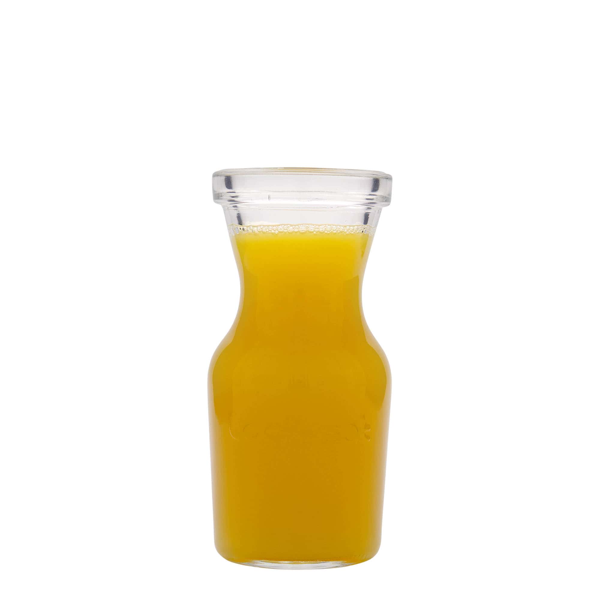 250 ml glazen karaf 'Lock-Eat', mondstuk: draadsluiting