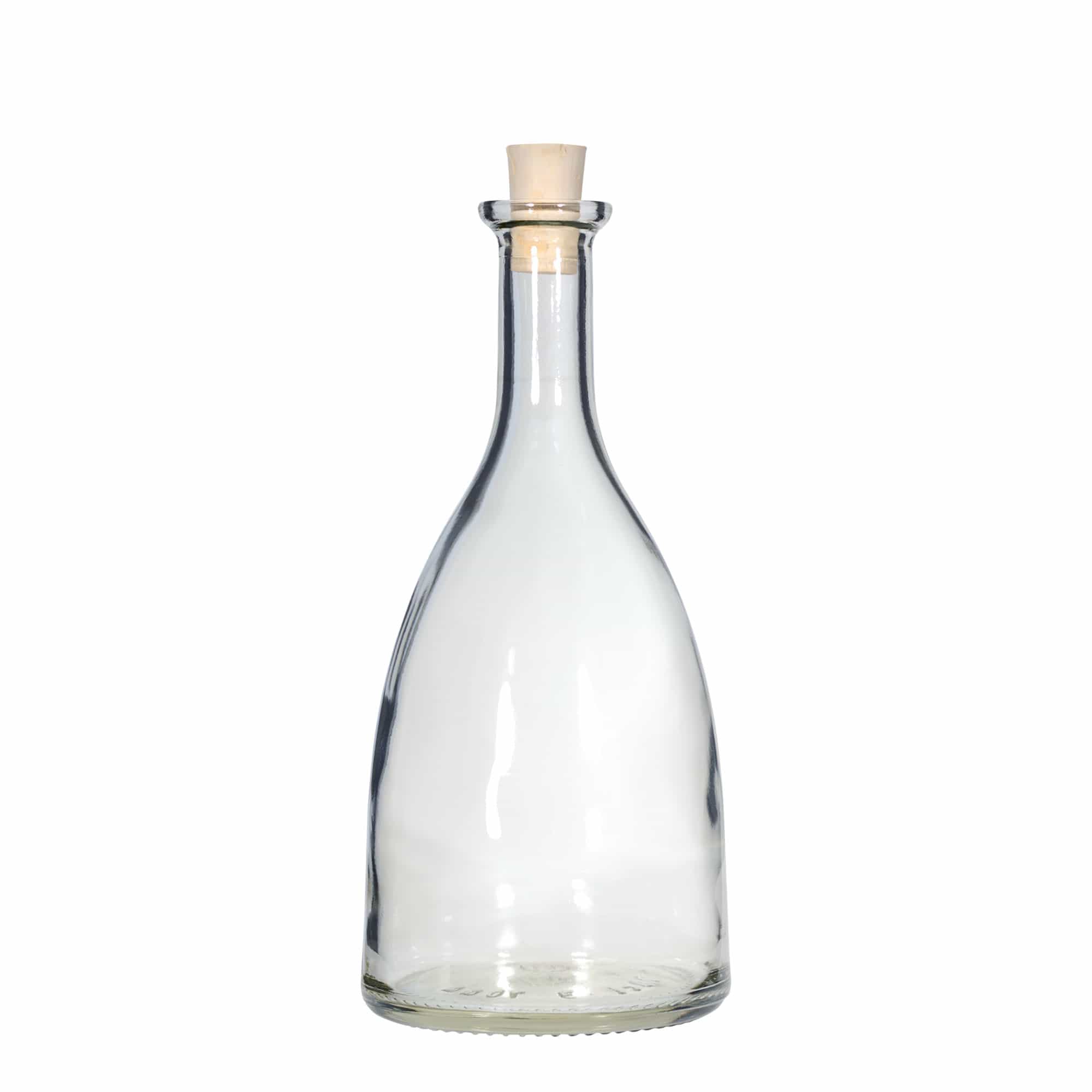 700 ml glazen fles 'Viola', opening: kurk
