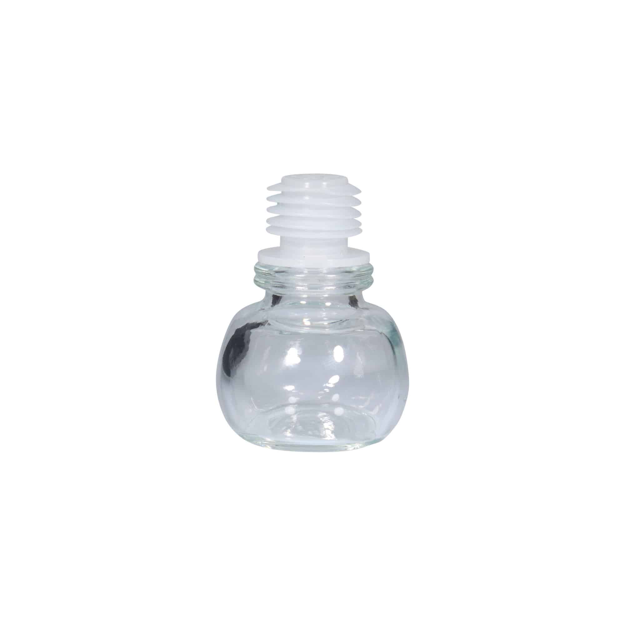 Handkurk 19 mm, glas, voor monding: kurk