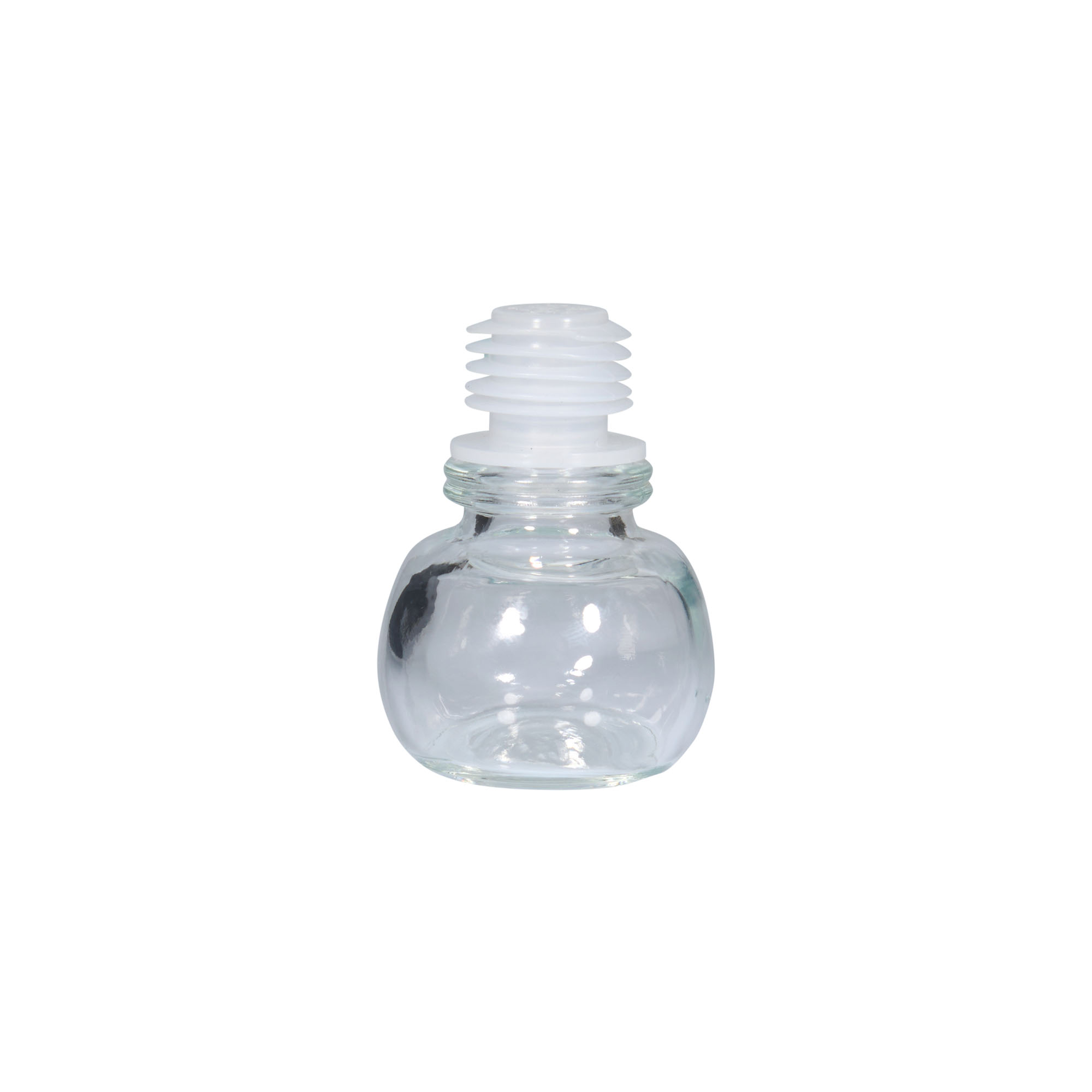 Handkurk 19 mm, glas, voor monding: kurk
