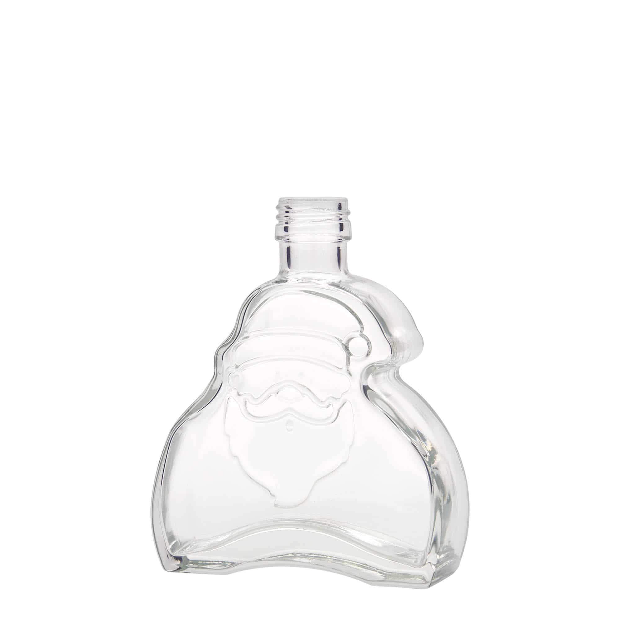 200 ml glazen fles 'Santa Claus', hals: PP 28