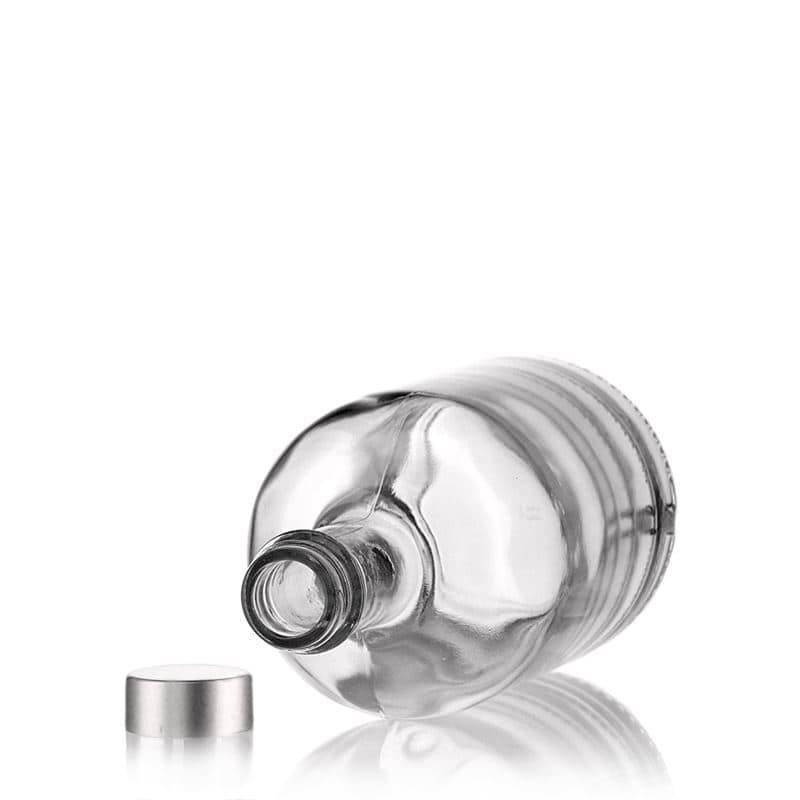 Glazen fles 'First Class', 500 ml, monding: GPI 28